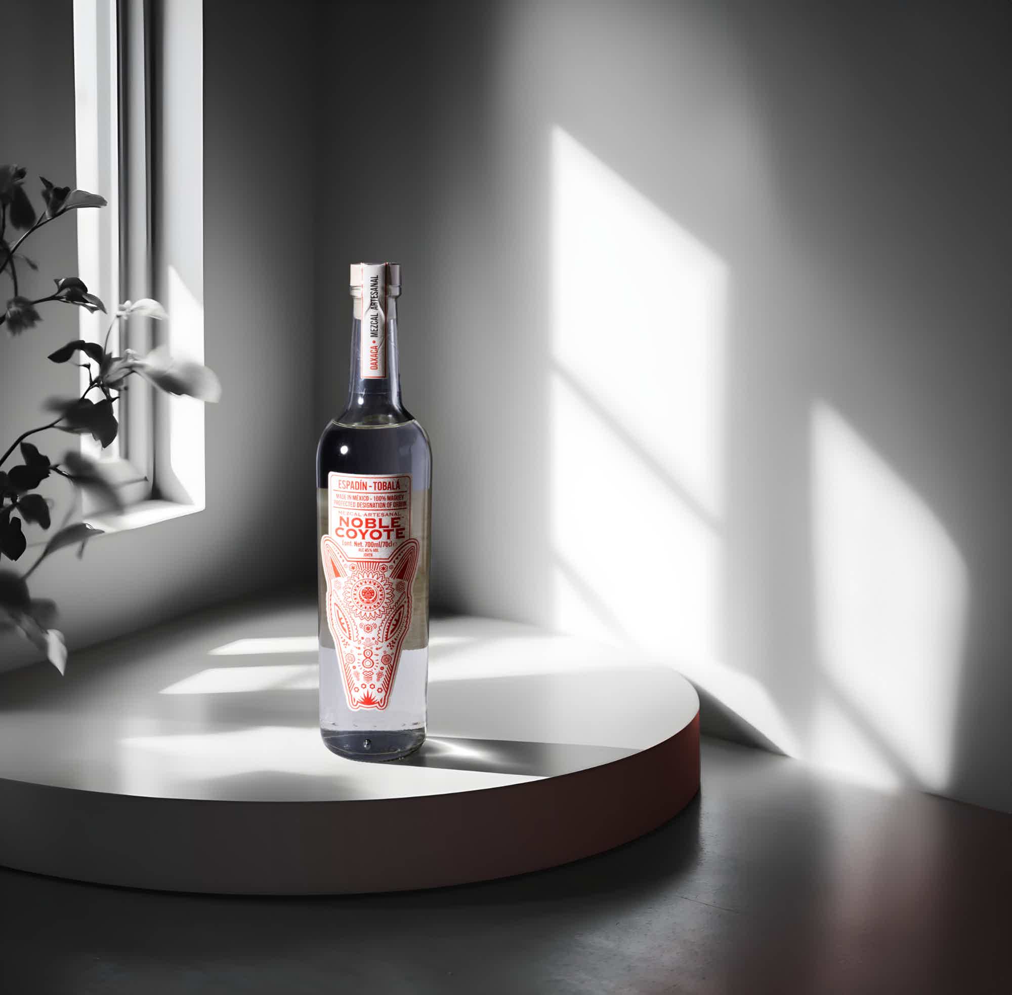 Mezcal Noble Coyote | Espadín-Tobalá | 70cl 45% vol 45.0% 0.7L, Spirits