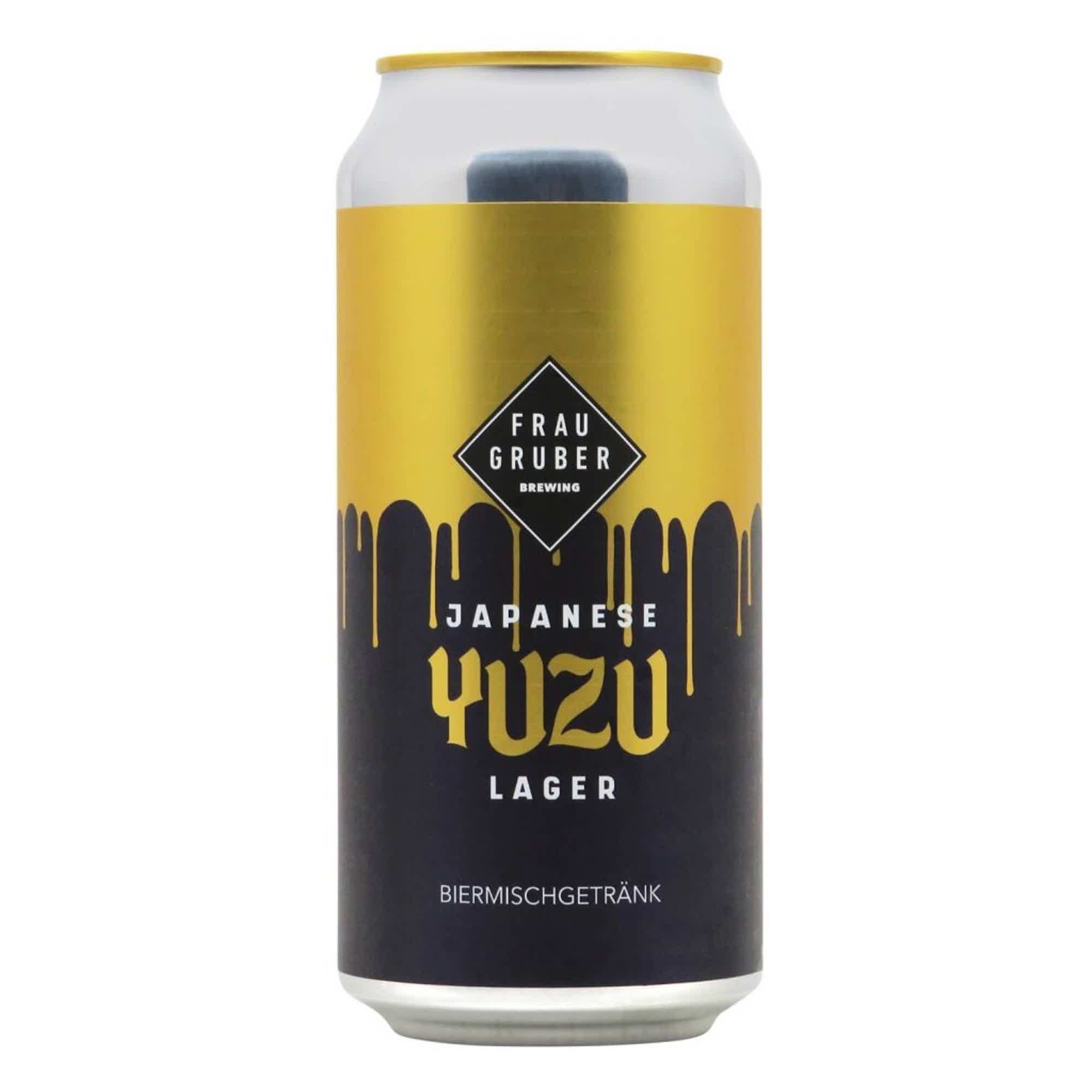 FrauGruber Japaneze Yuzu Lager 0,44l 4.9% 0.44L, Beer