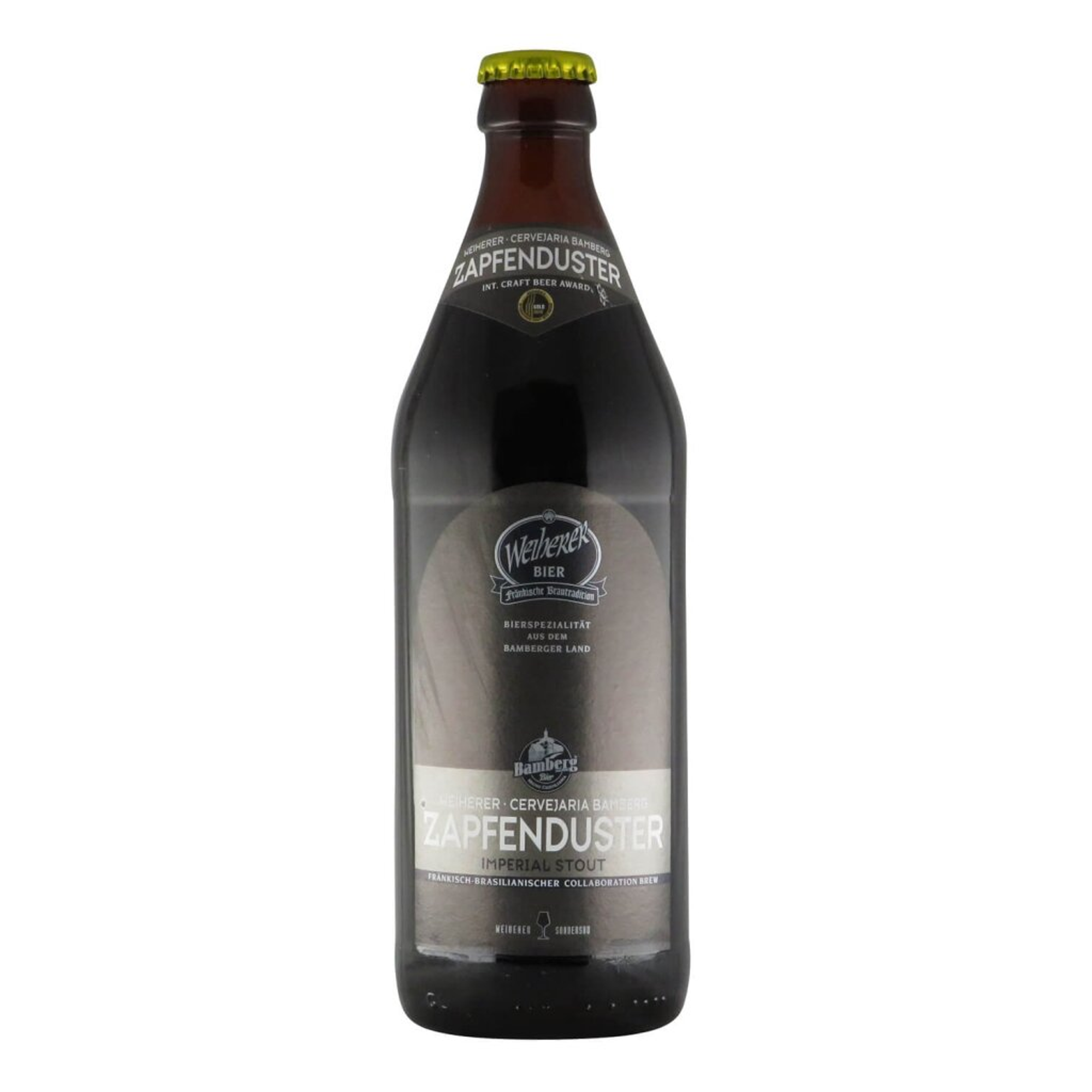 Weiherer/Cervejaria Bamberg Zapfenduster Imperial Stout 0,5l 8.5% 0.5L, Beer