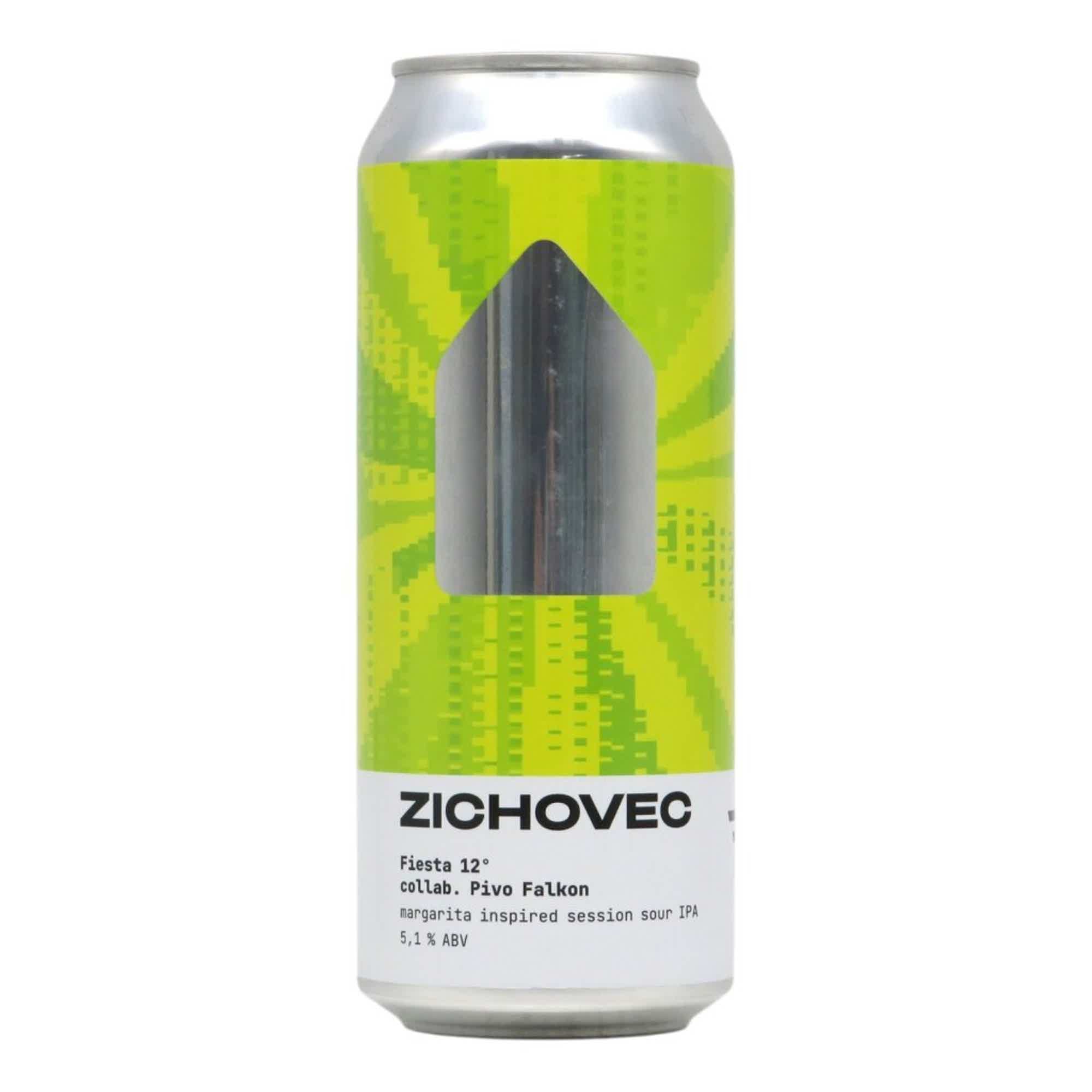 Zichovec Fiesta 12 Margarita-Inspired Session Sour IPA 0,5l 5.1% 0.5L, Beer