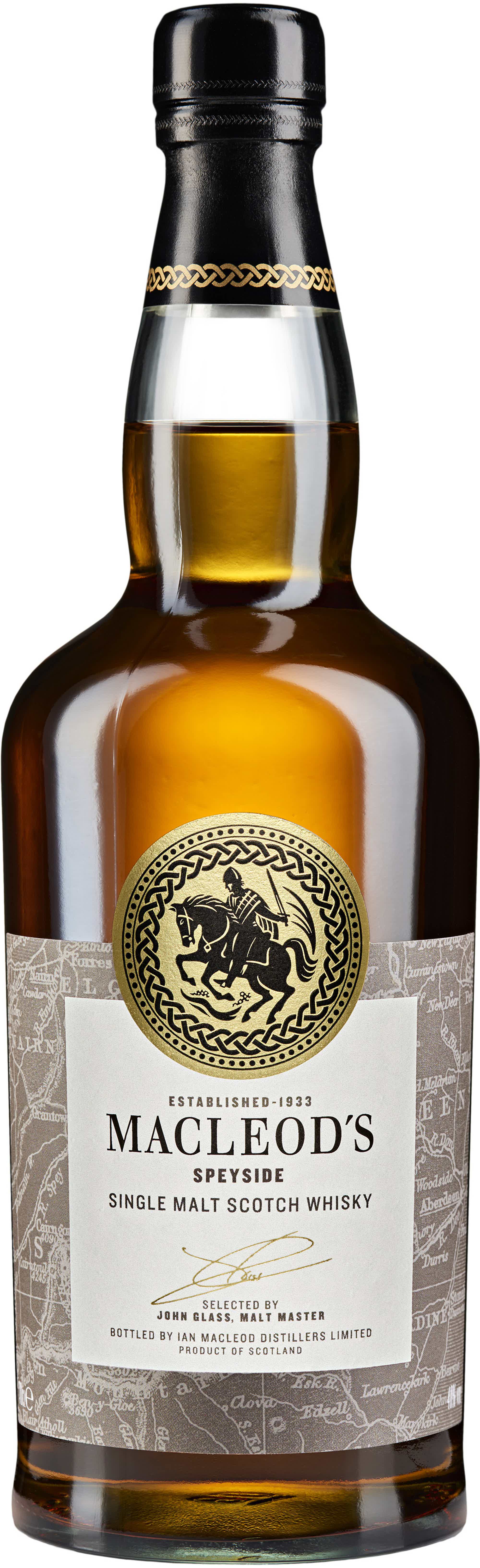 Ian Macleod - Macleod's Speyside Single Malt Scotch Whisky 70cl 40.0% 0.7L, Spirits