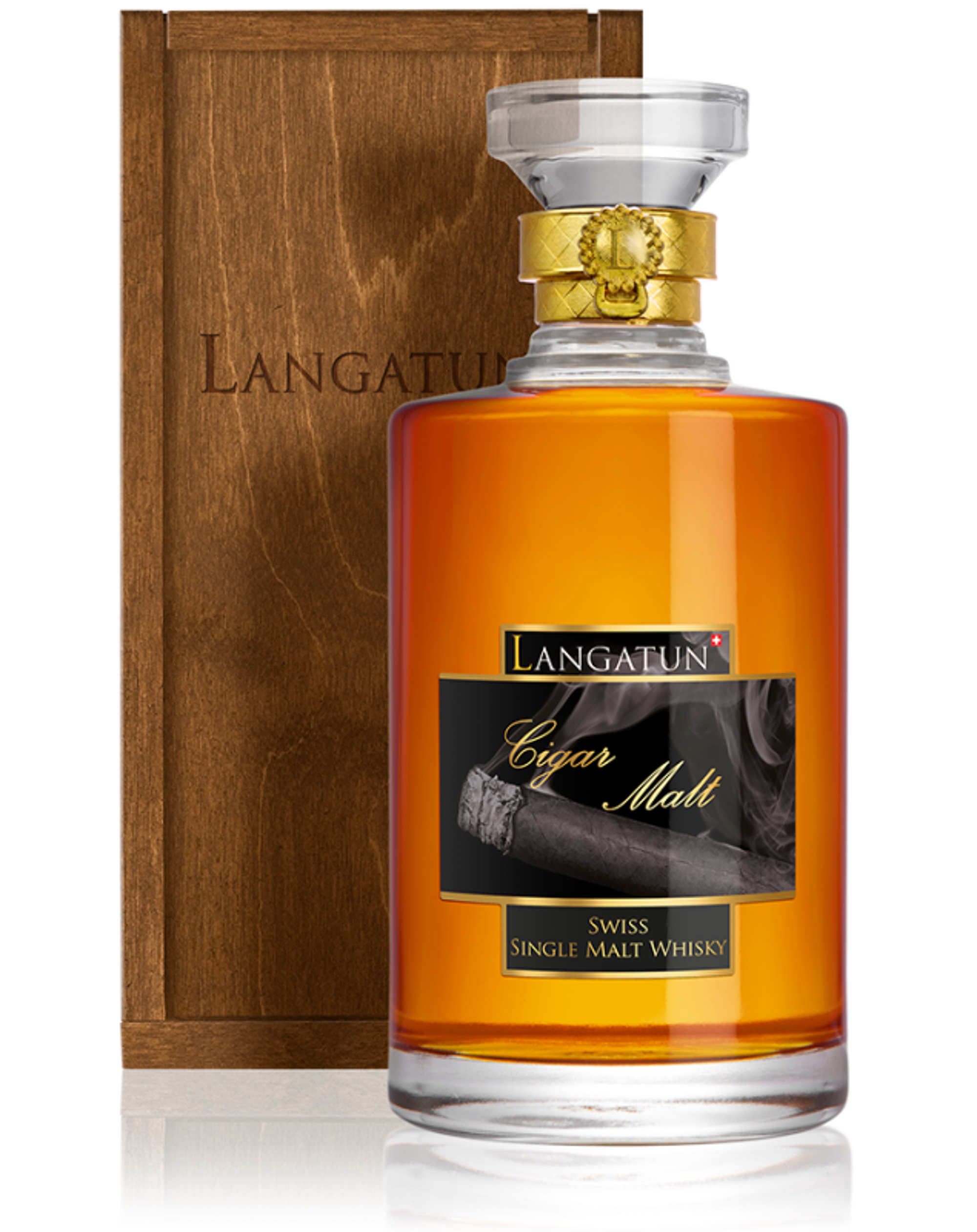 Cigar Malt Single Malt Whisky 45.6% 0.5L, Spirits
