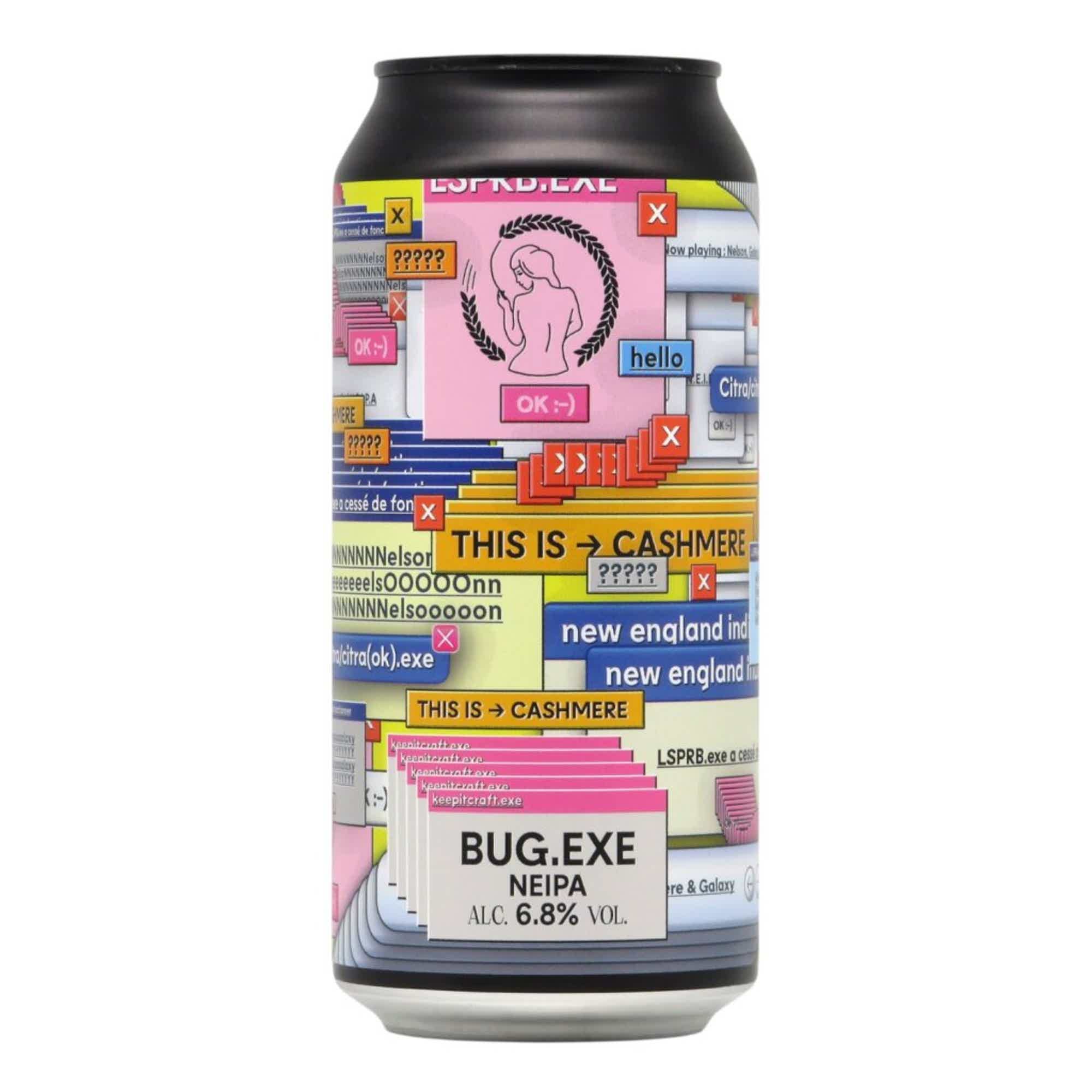 La Superbe BUG.EXE NEIPA 0,44l 6.8% 0.44L, Beer