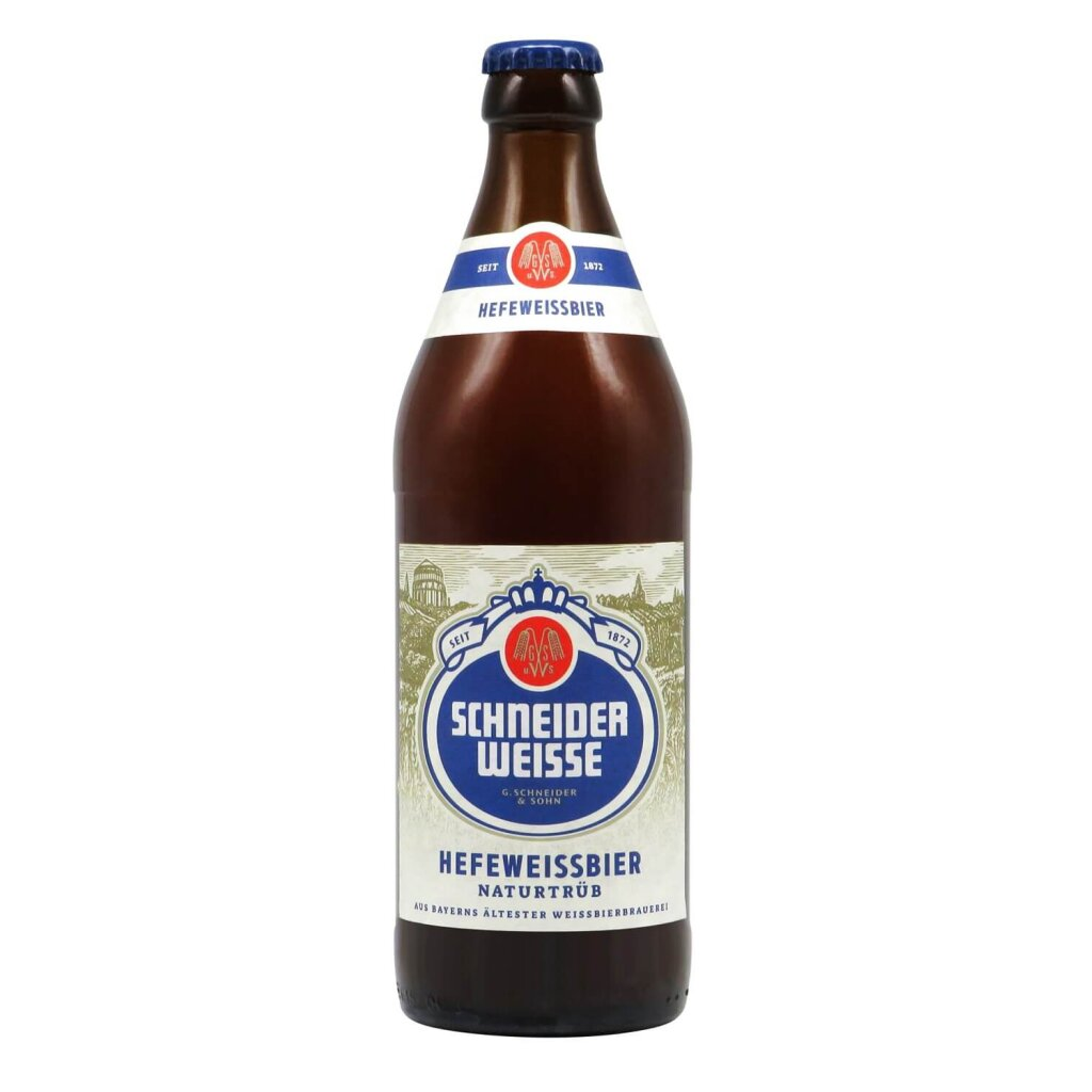 Schneider Weisse Hefeweissbier Naturtrüb 0,5l 4.9% 0.5L, Beer