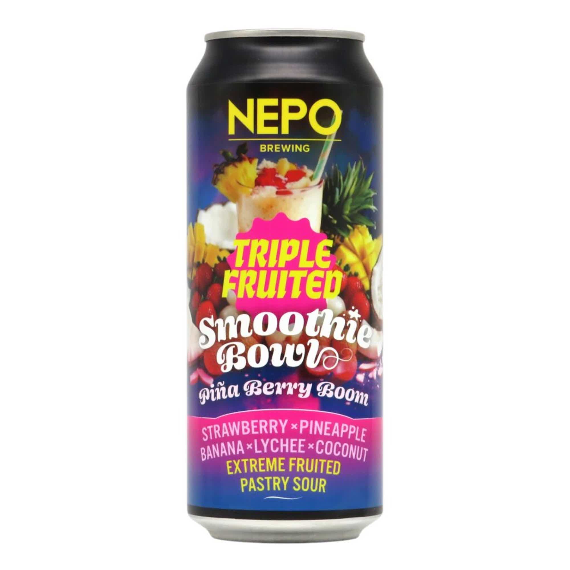 Nepomucen Smoothie Bowl - Pina Berry Boom Extreme Fruited Pastry Sour 0,5l 6.2% 0.5L, Beer
