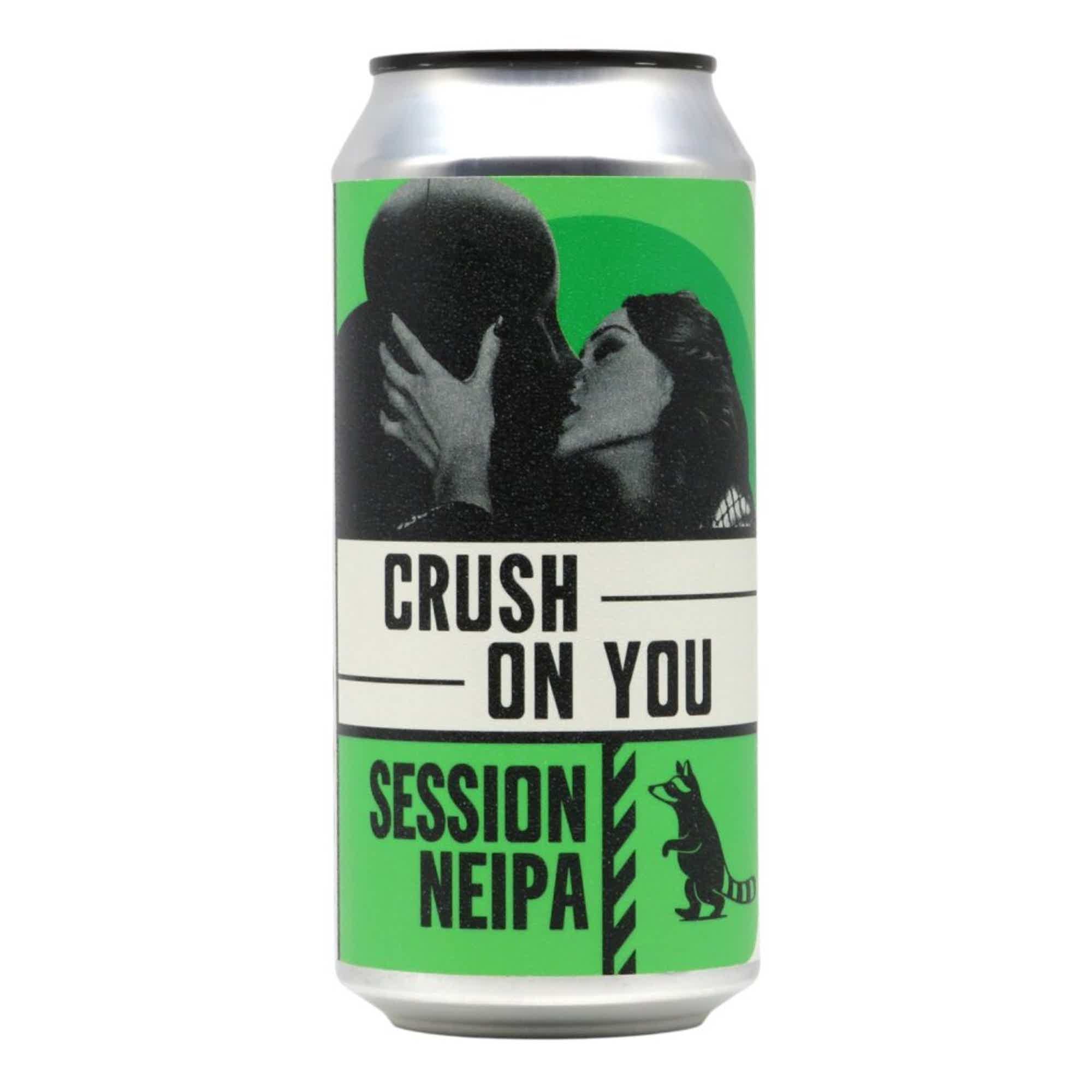 Wild Raccoon Crush On You Session NEIPA 0,44l 5.0% 0.44L, Beer