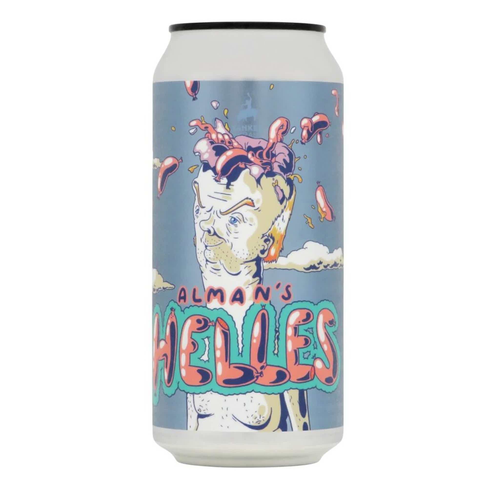 Yankee & Kraut Alman's Helles 0,44l 5.2% 0.44L, Beer