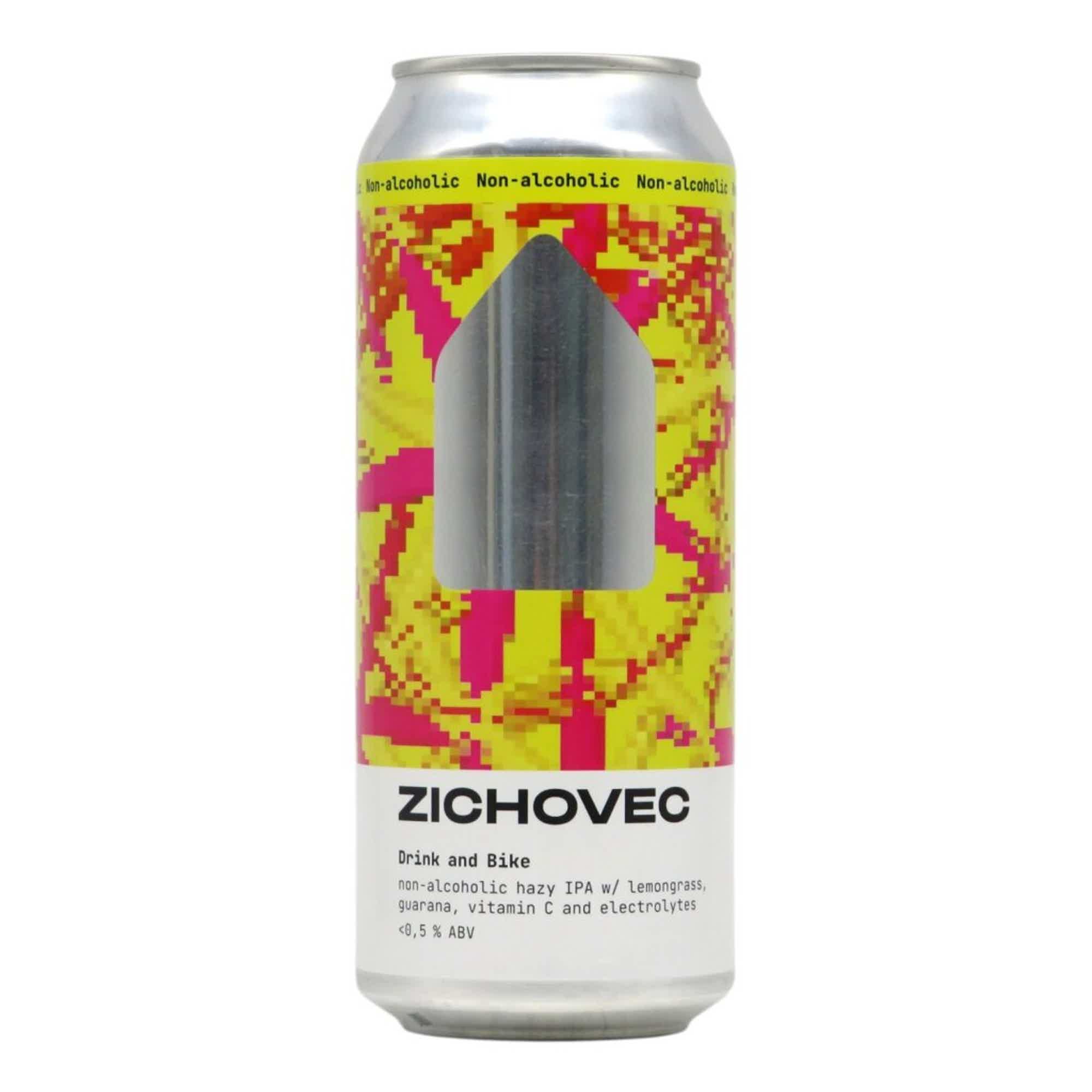Zichovec Drink & Bike Non-Alcoholic Hazy IPA 0,5l 0.5% 0.5L, Beer