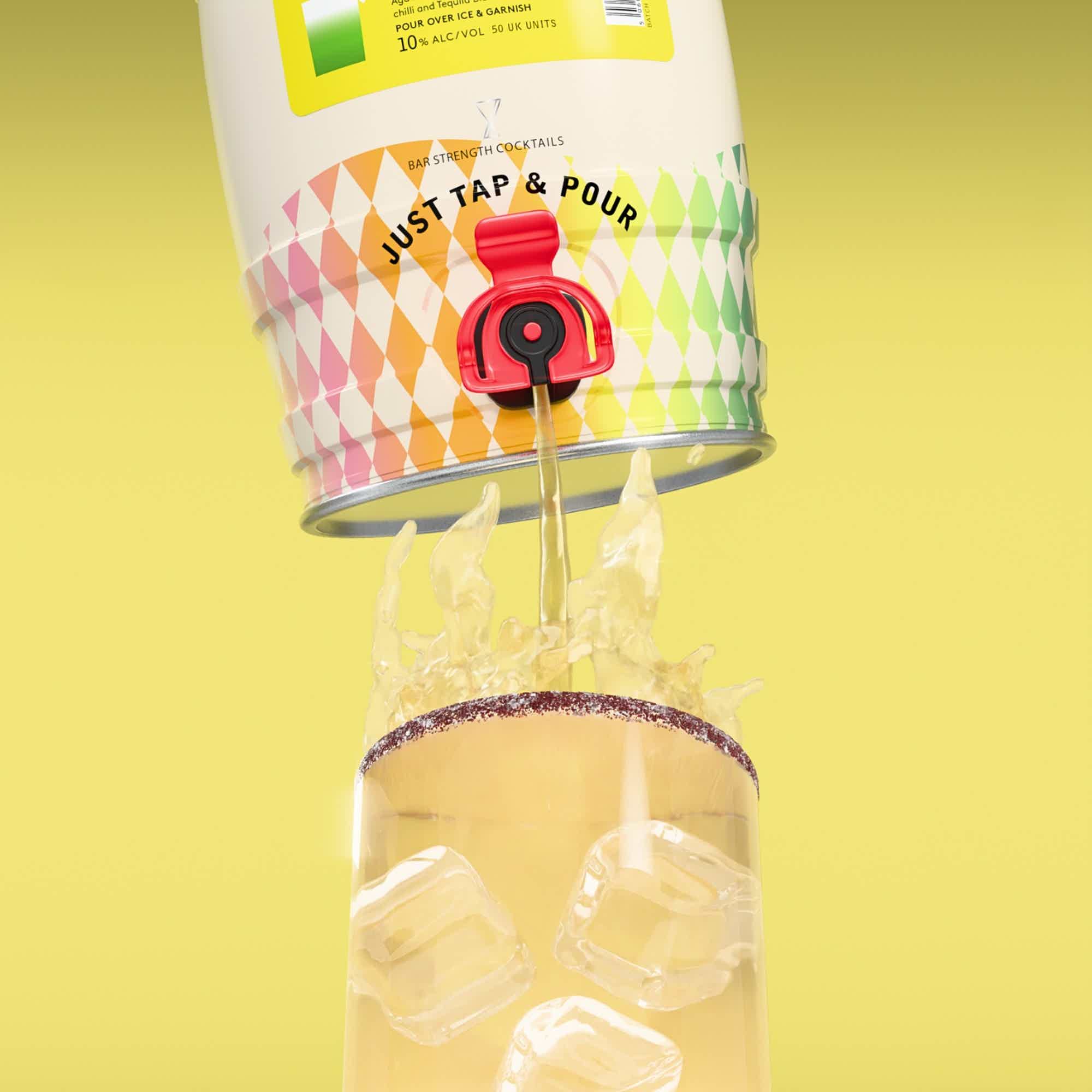 Spiced Margarita 5L Party Keg 10.0% 5.0L, Spirits