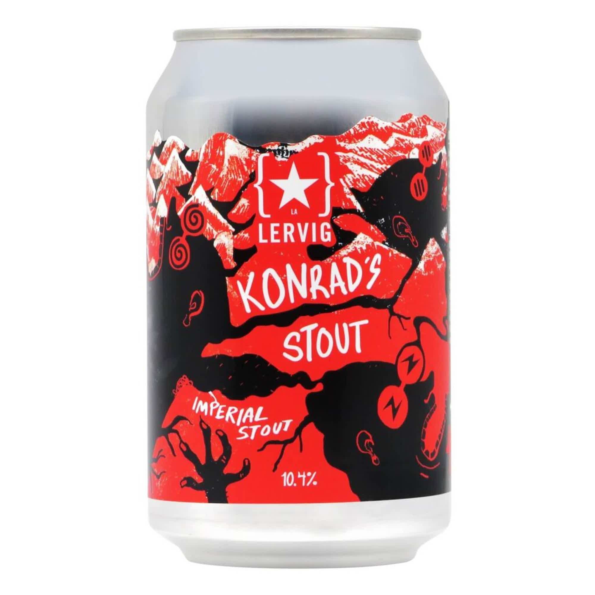 Lervig Konrad's Stout 0,33l 10.4% 0.33L, Beer