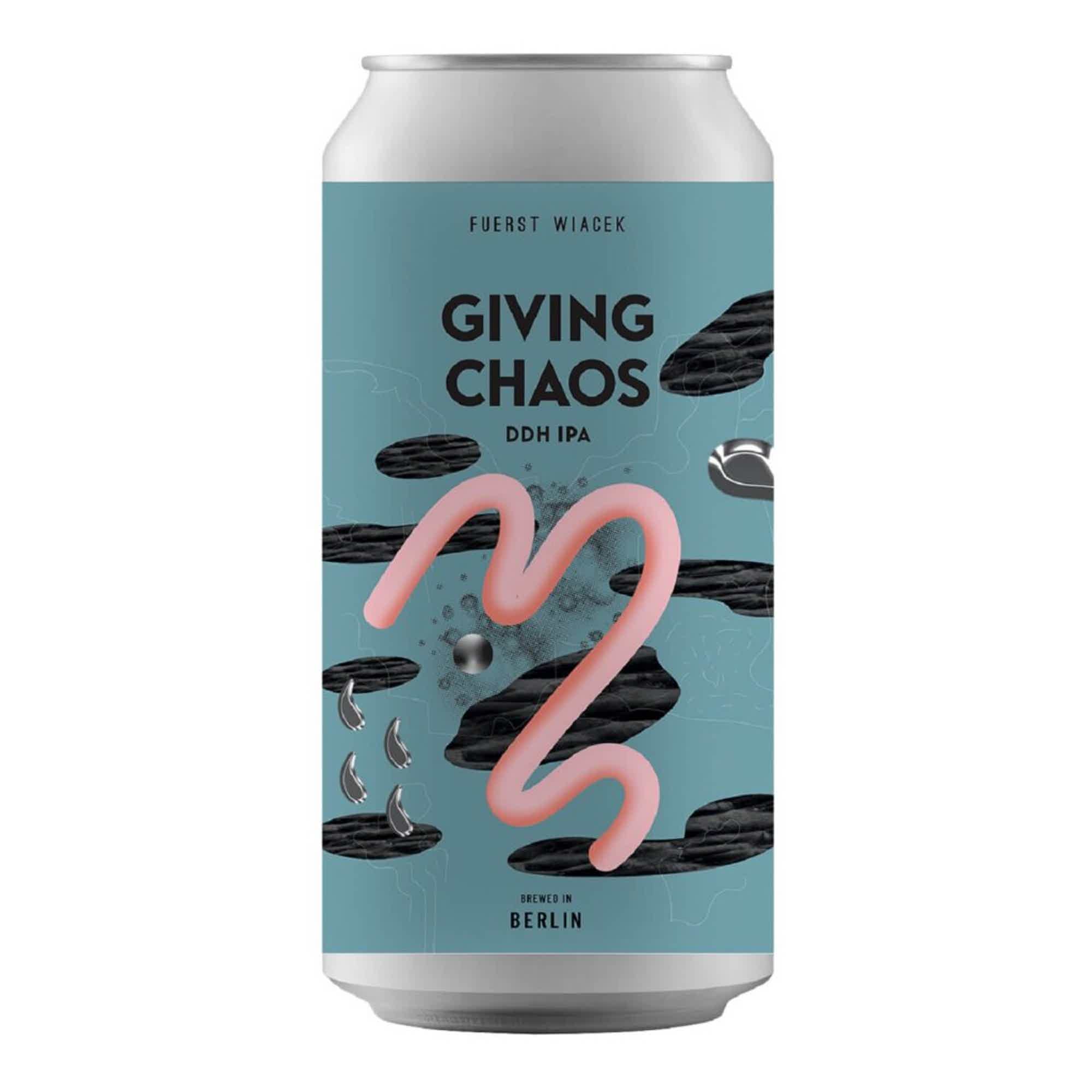 Fuerst Wiacek Giving Chaos DDH IPA 0,44l 6.8% 0.44L, Beer