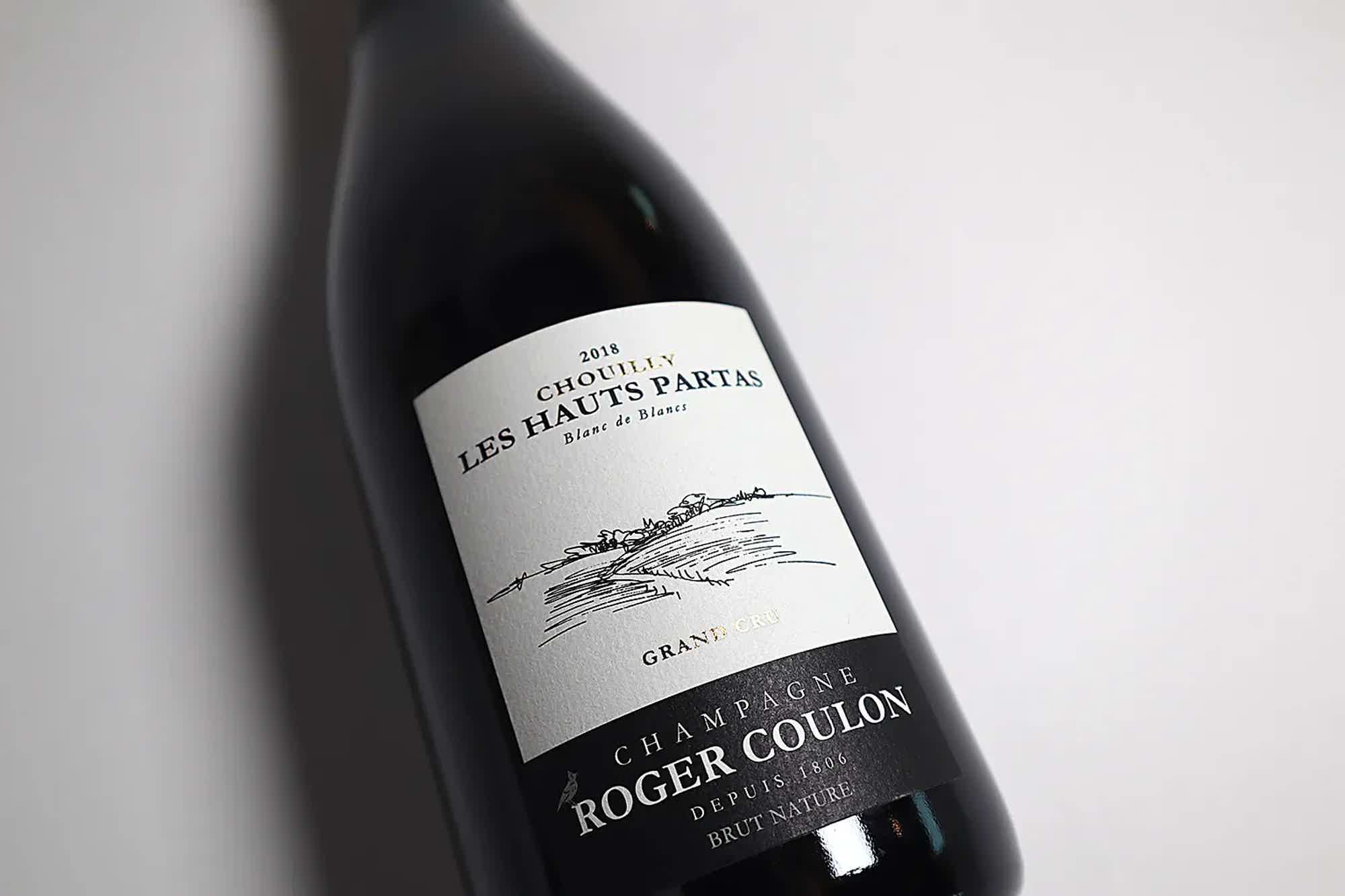 Roger Coulon, Les Hauts Partas Grand Cru Blanc de Blancs 2018 12.0% 0.75L, Sparkling Wine