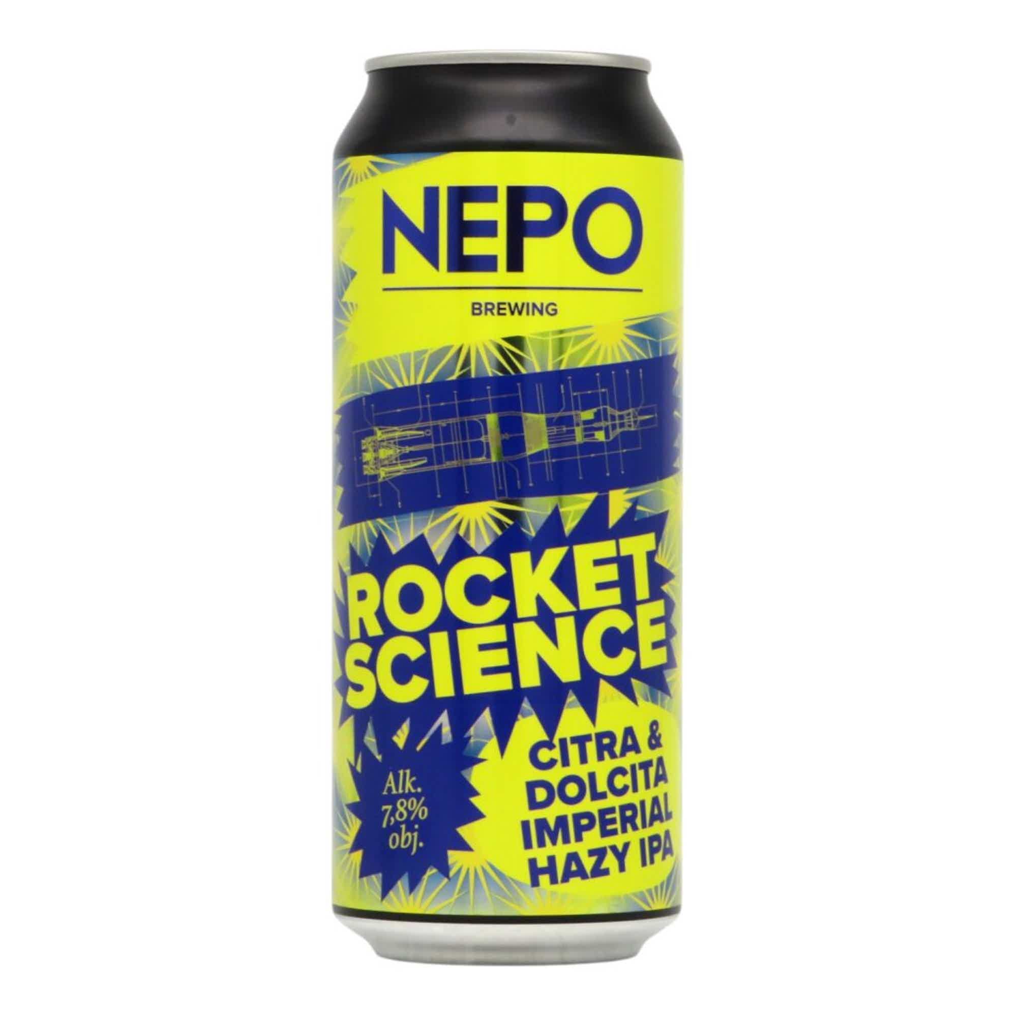 Nepomucen Rocket Science Hazy IPA 0,5l 7.8% 0.5L, Beer