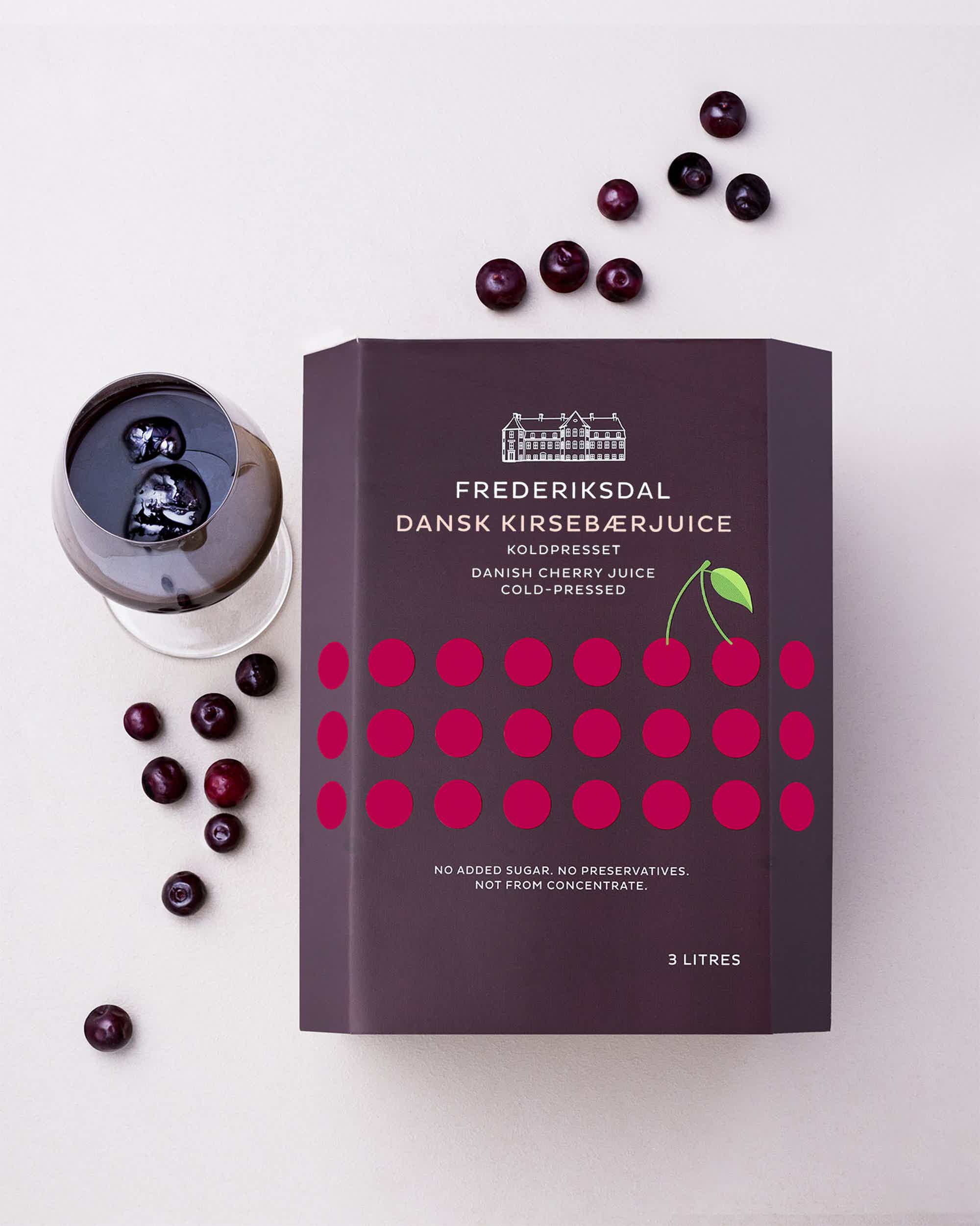 Frederiksdal Cherry Juice 0.0% 3.0L, Non alcohol