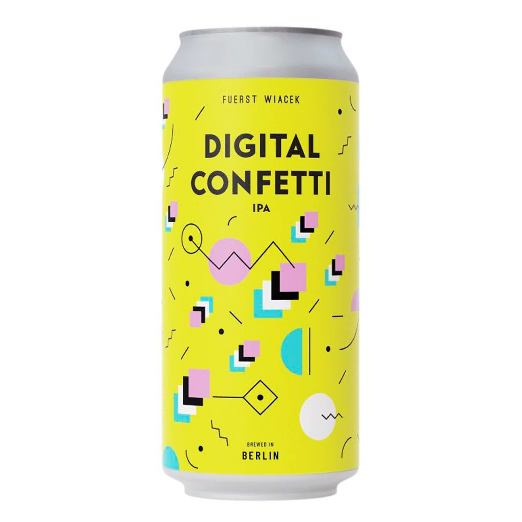 Fuerst Wiacek Digital Confetti IPA 0,44l 6.2% 0.44L, Beer