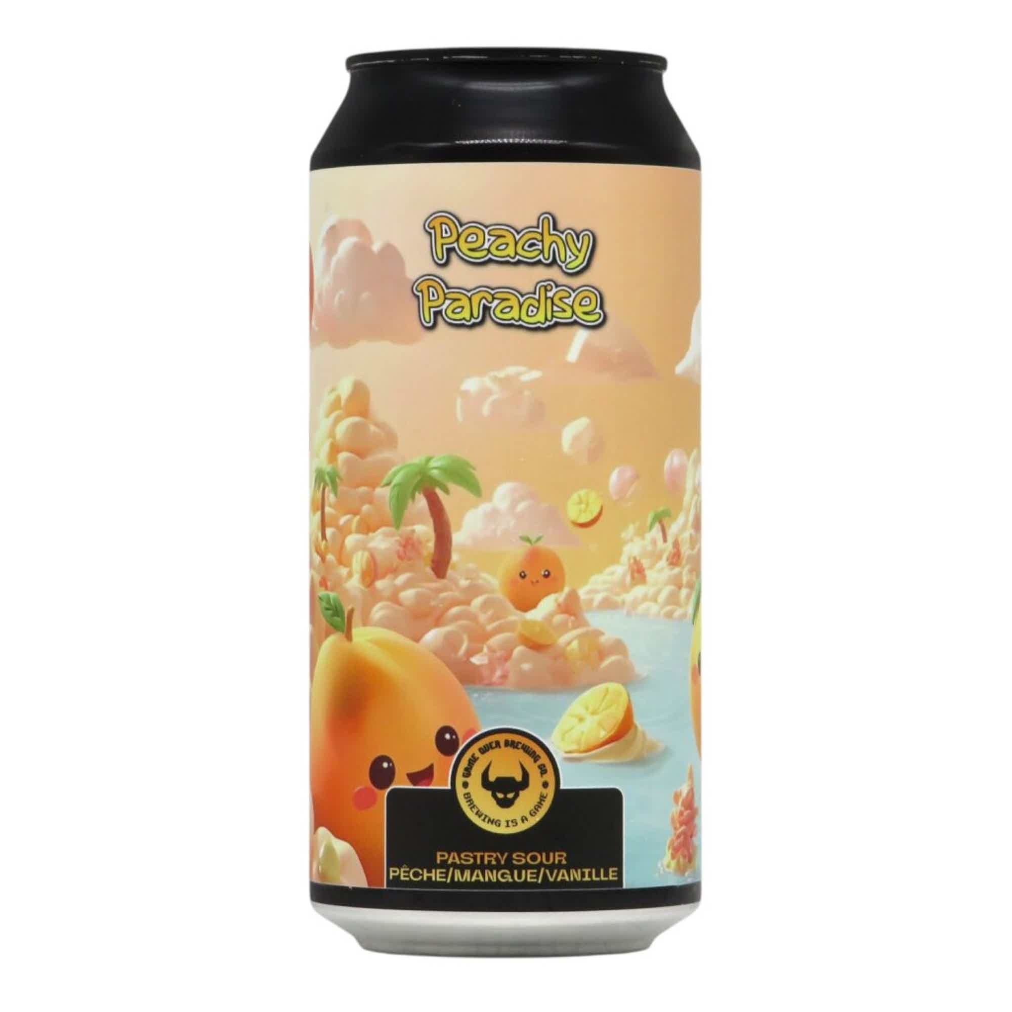 Game Over Peachy Paradise Pastry Sour 0,44l 5.0% 0.44L, Beer