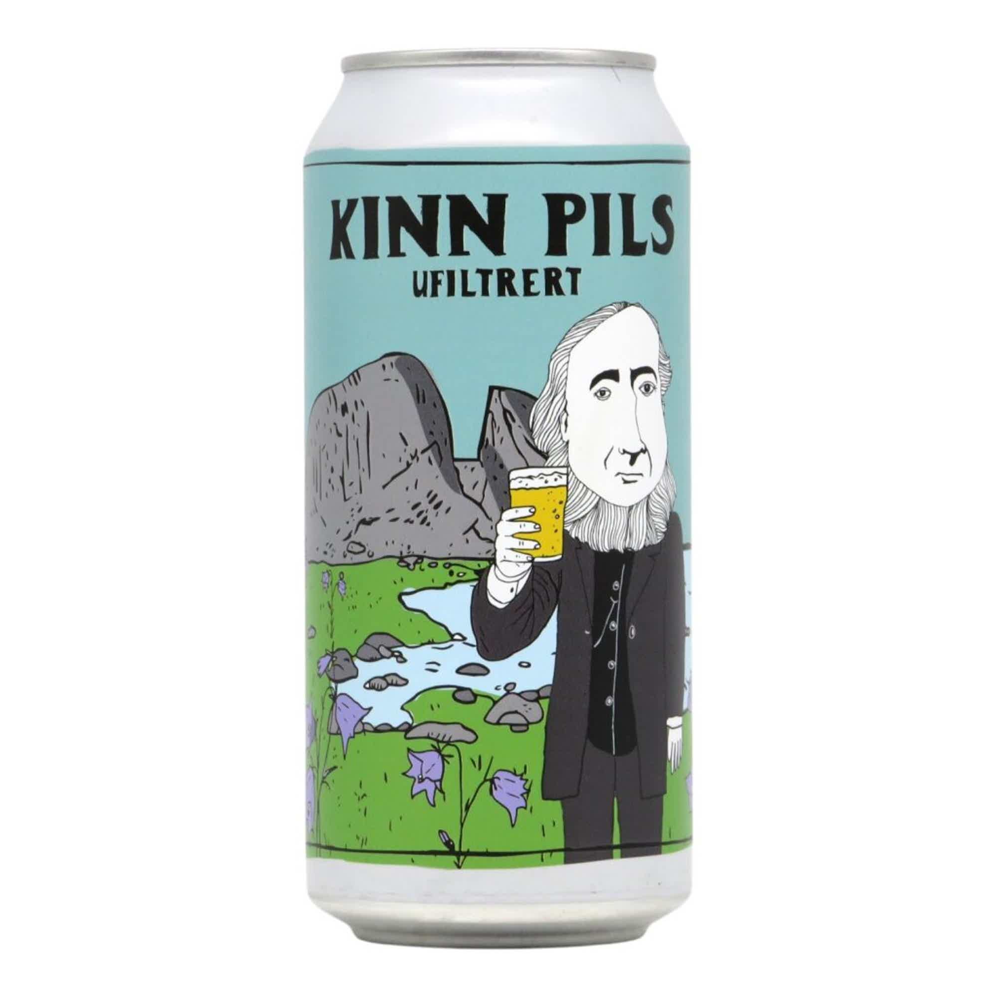Kinn Pils Unfiltered Pilsner 0,44l 4.7% 0.44L, Beer