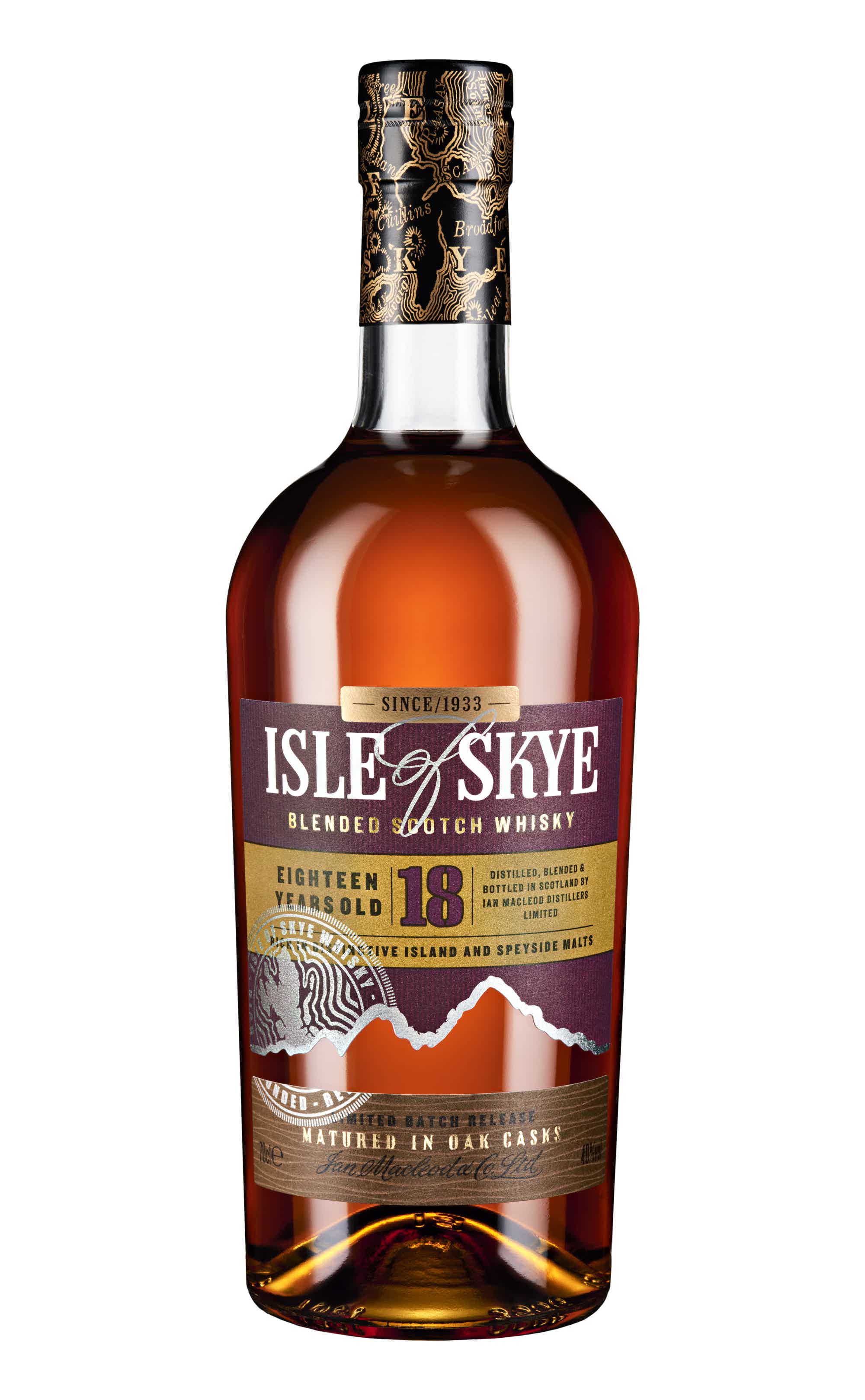 Ian Macleod - Isle of Skye Blended Scotch Whisky 18 years 70cl 40.0% 0.7L, Spirits