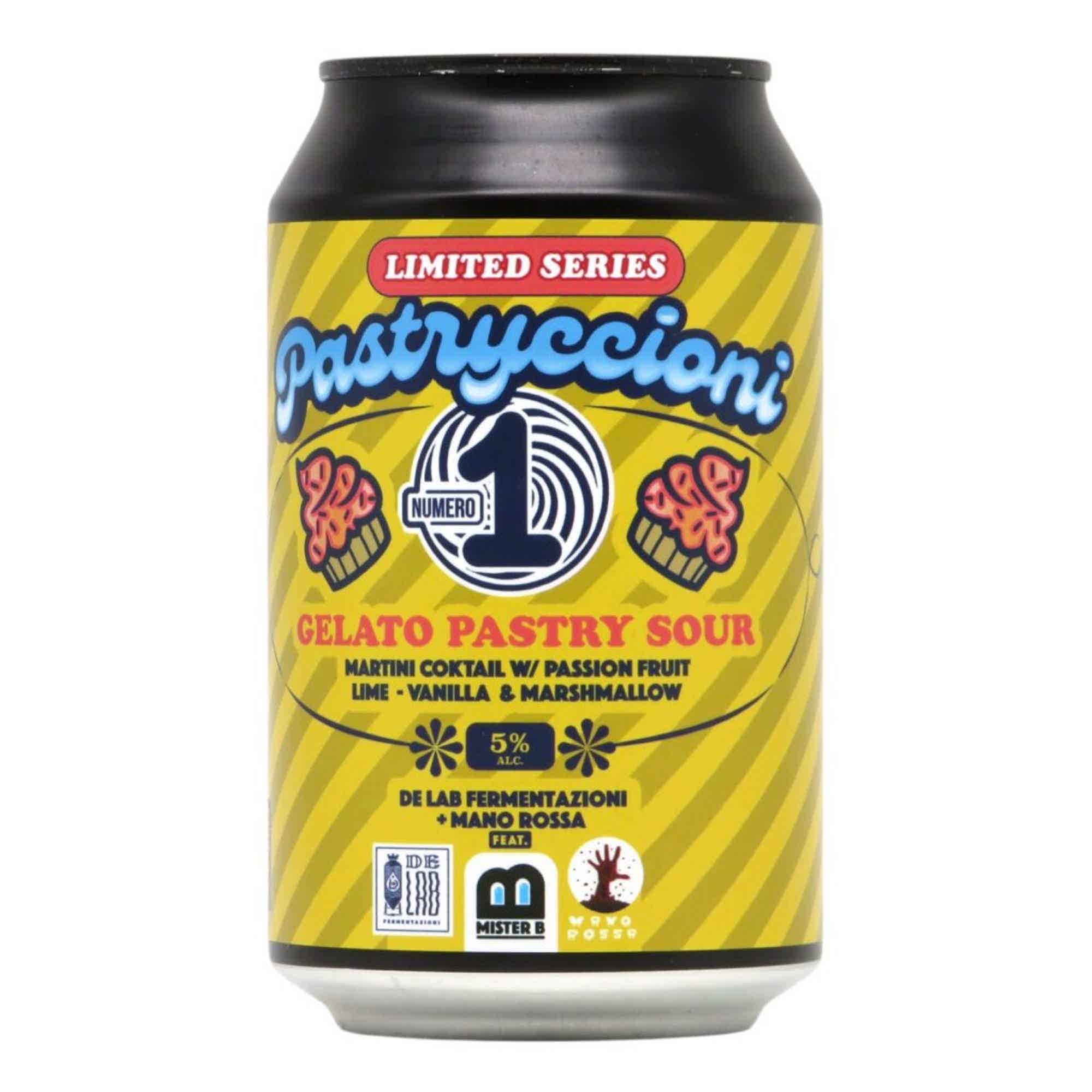 Mister B PASTRYCCIONI N. 1 Gelato Pastry Sour 0,33l 5.0% 0.33L, Beer
