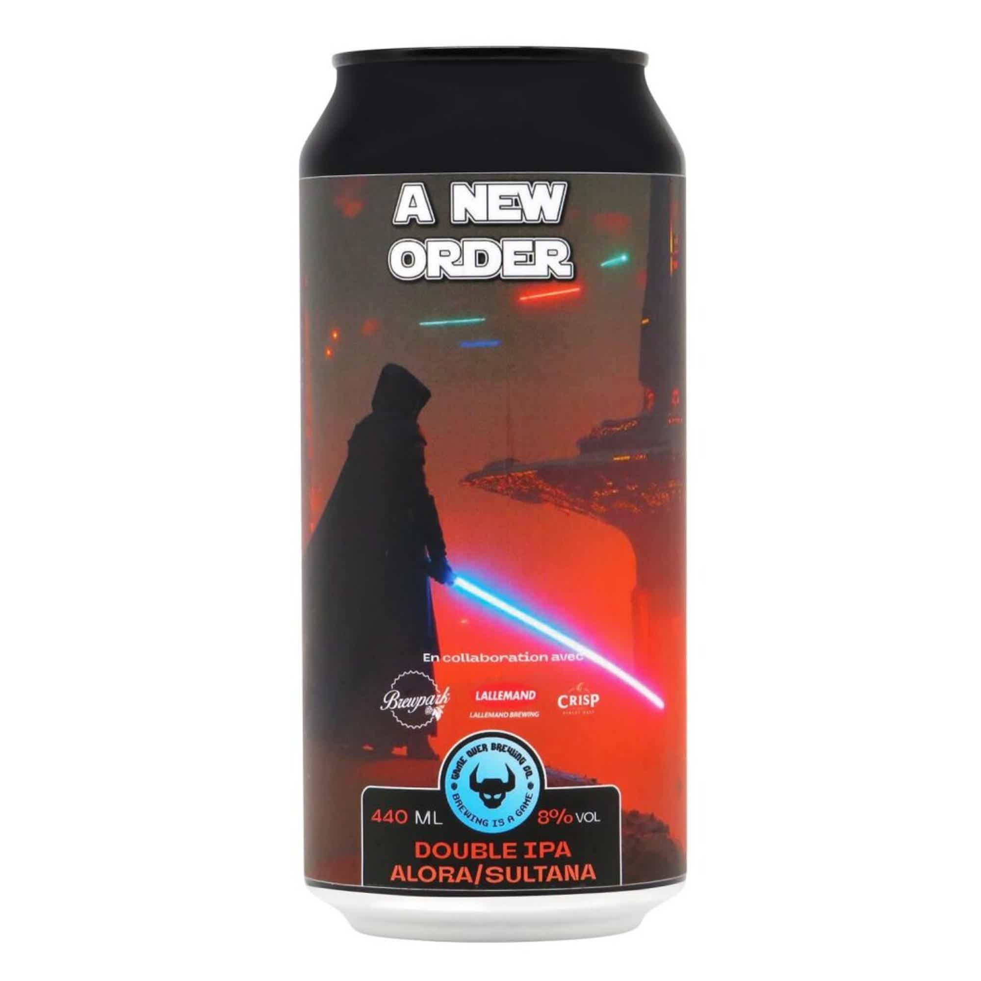 Game Over A New Order Double IPA 0,44l 8.0% 0.44L, Beer