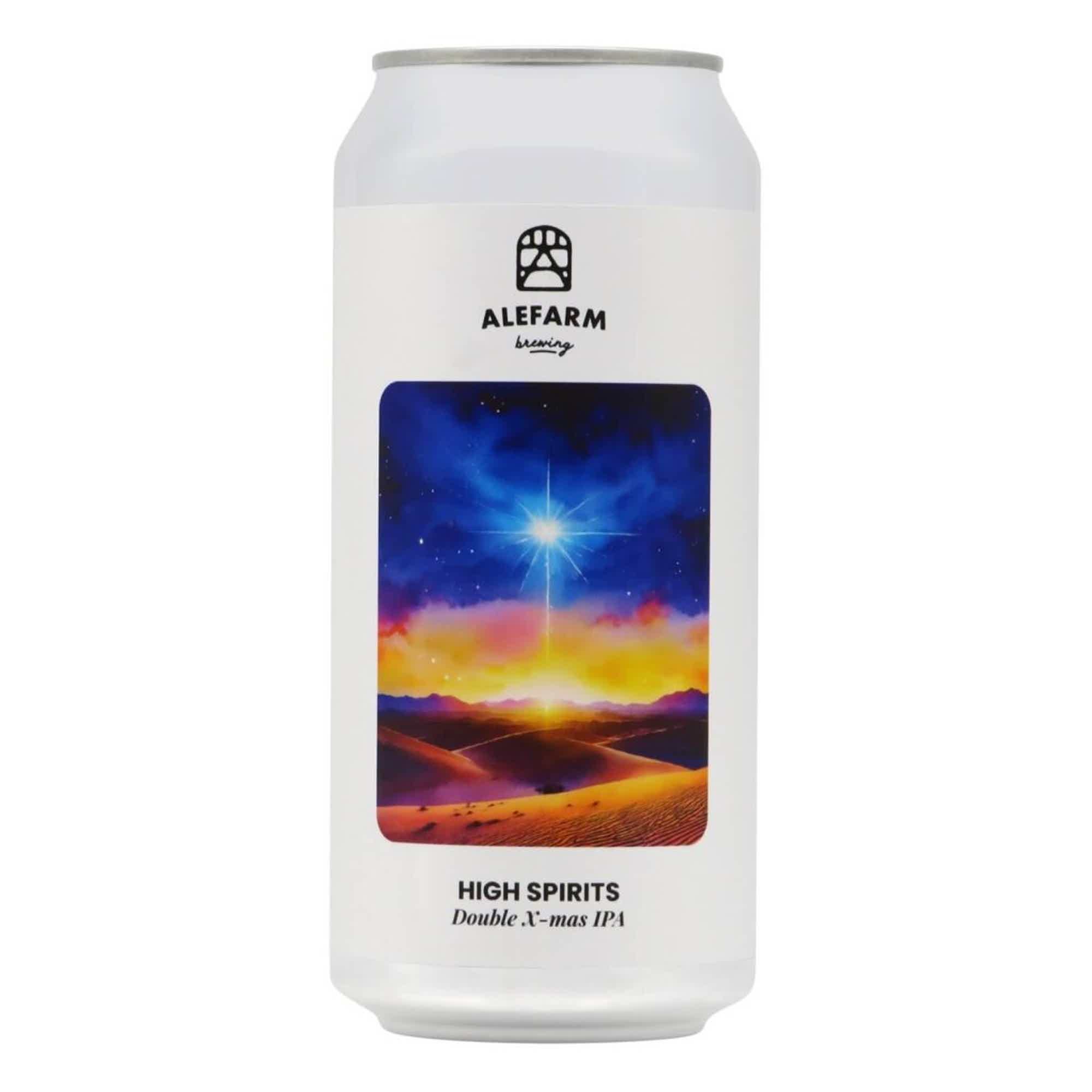 Alefarm High Spirits Double X-mas IPA 0,44l 8.0% 0.44L, Beer
