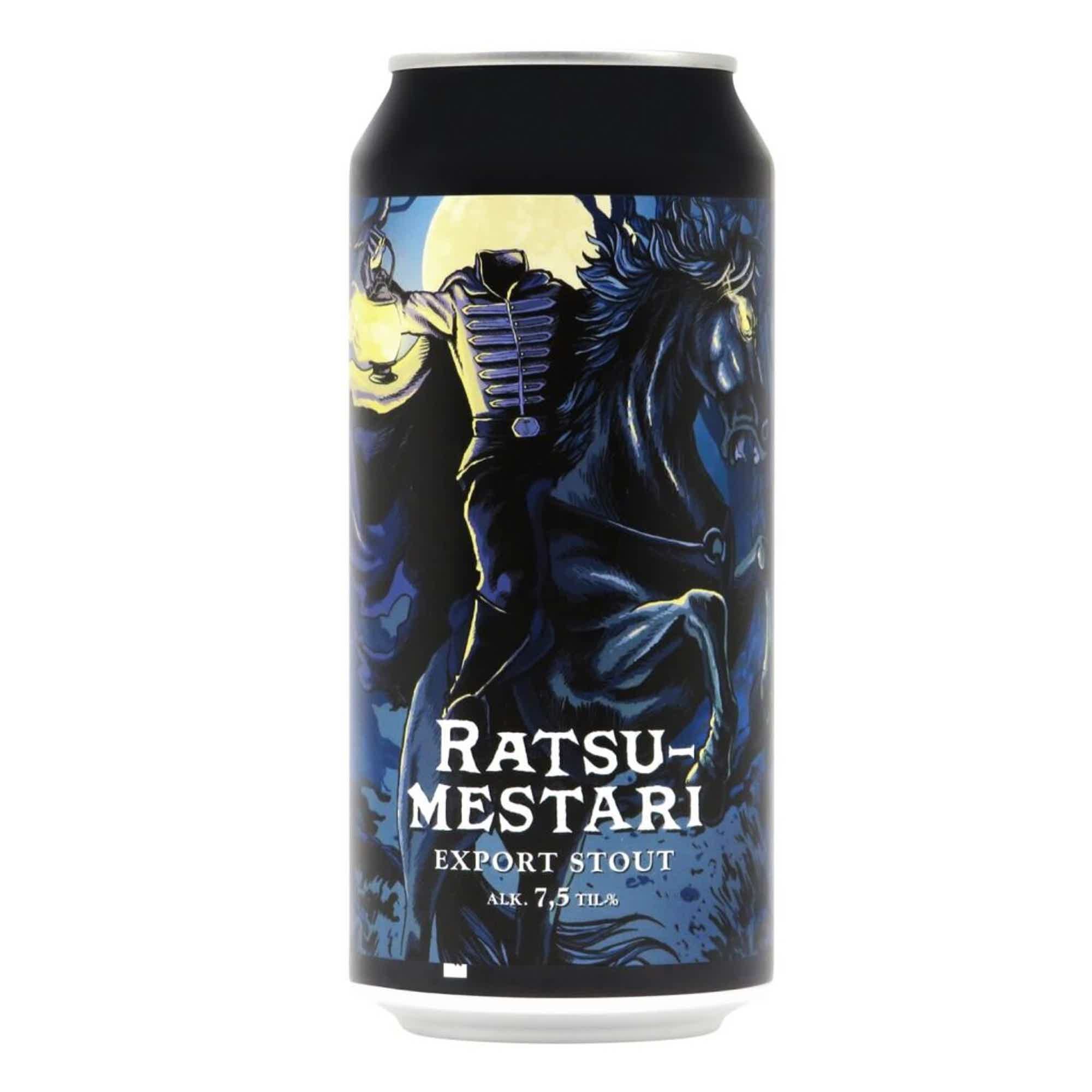 Panimoyhtiö Tuju Ratsumestari Export Stout 0,44l 7.5% 0.44L, Beer