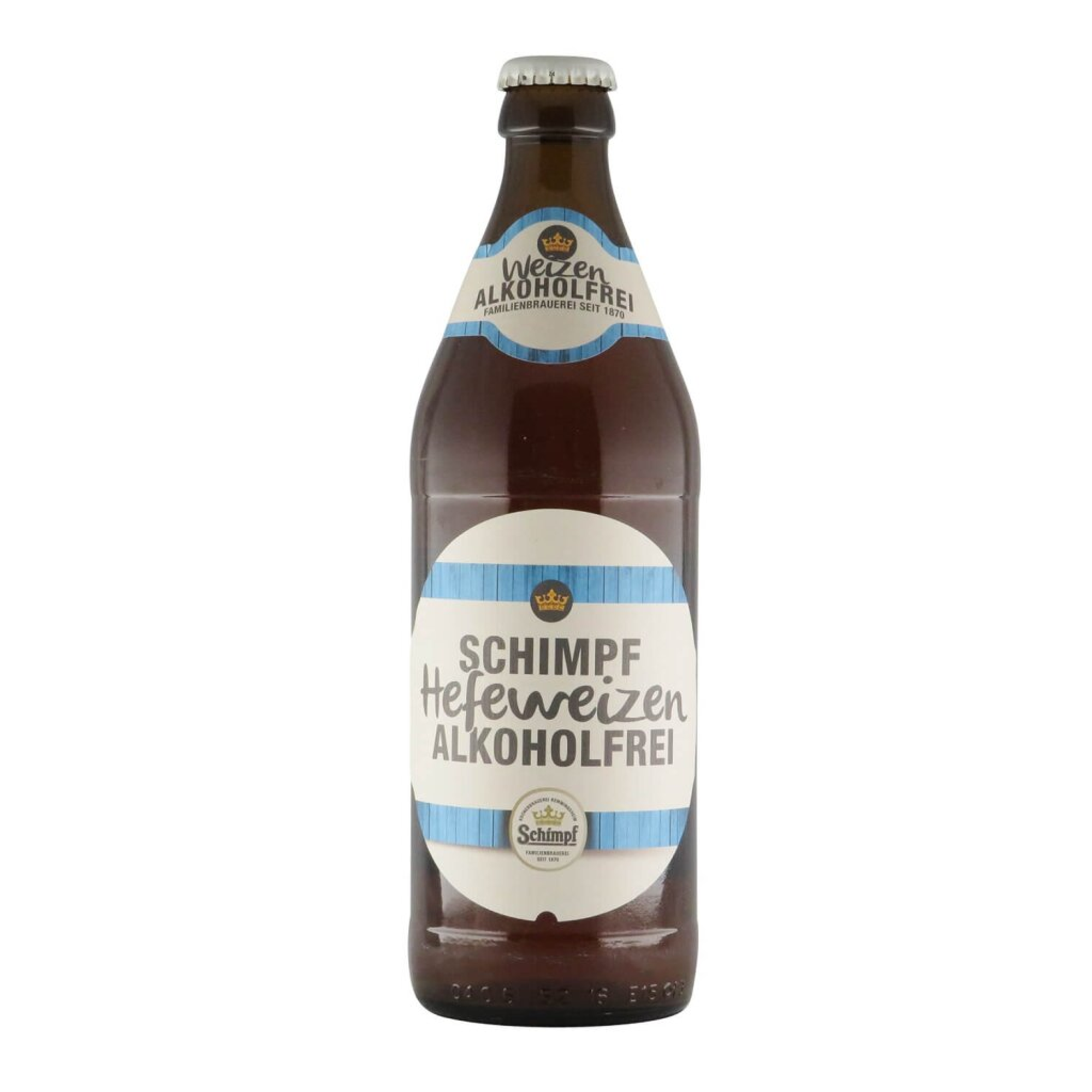 Schimpf Hefeweizen Alkoholfrei 0,5l 0.5% 0.5L, Beer