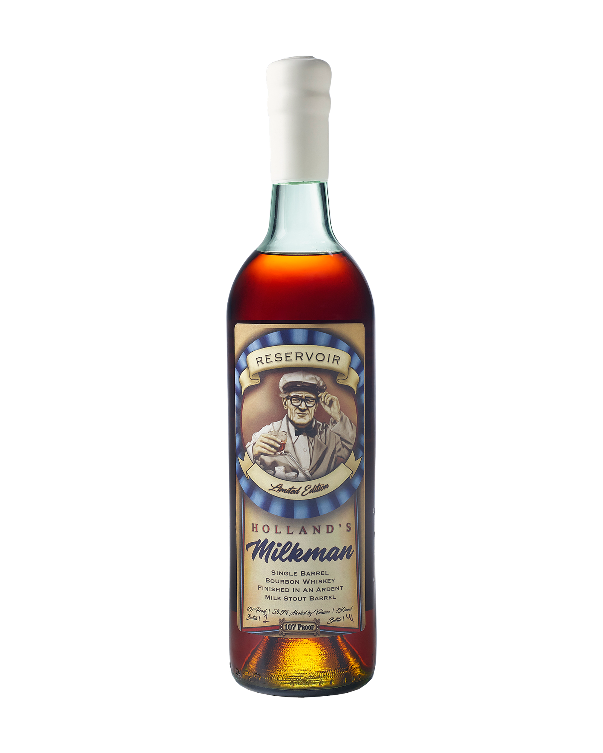 Reservoir Distillery - Holland's Milkman Bourbon 53.0% 0.7L, Spirits