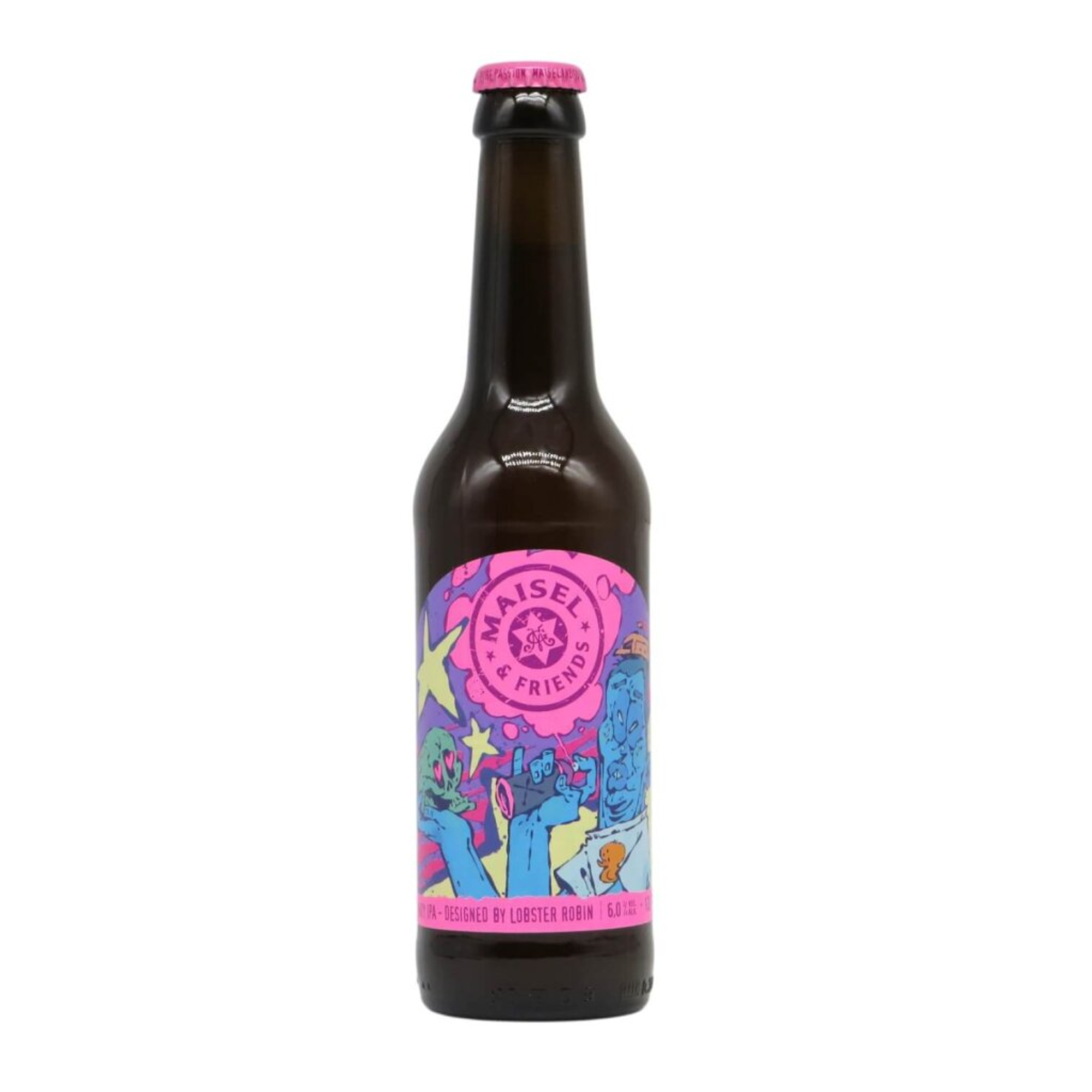 Maisel & Friends Artbeer #8 - Lobster Robin Hazy IPA 0,33l 6.0% 0.33L, Beer