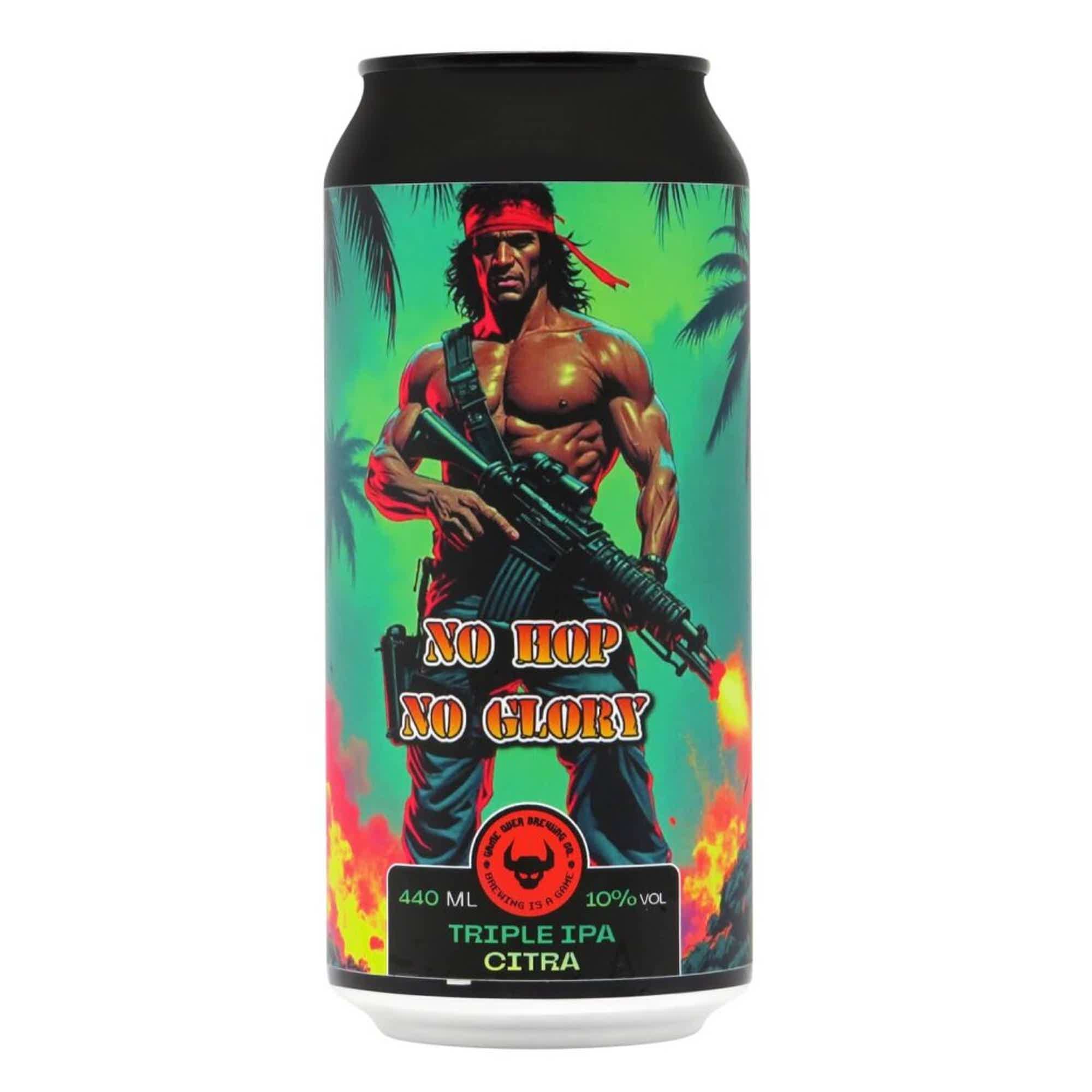 Game Over No Hop No Glory Triple IPA 0,44l 10.0% 0.44L, Beer