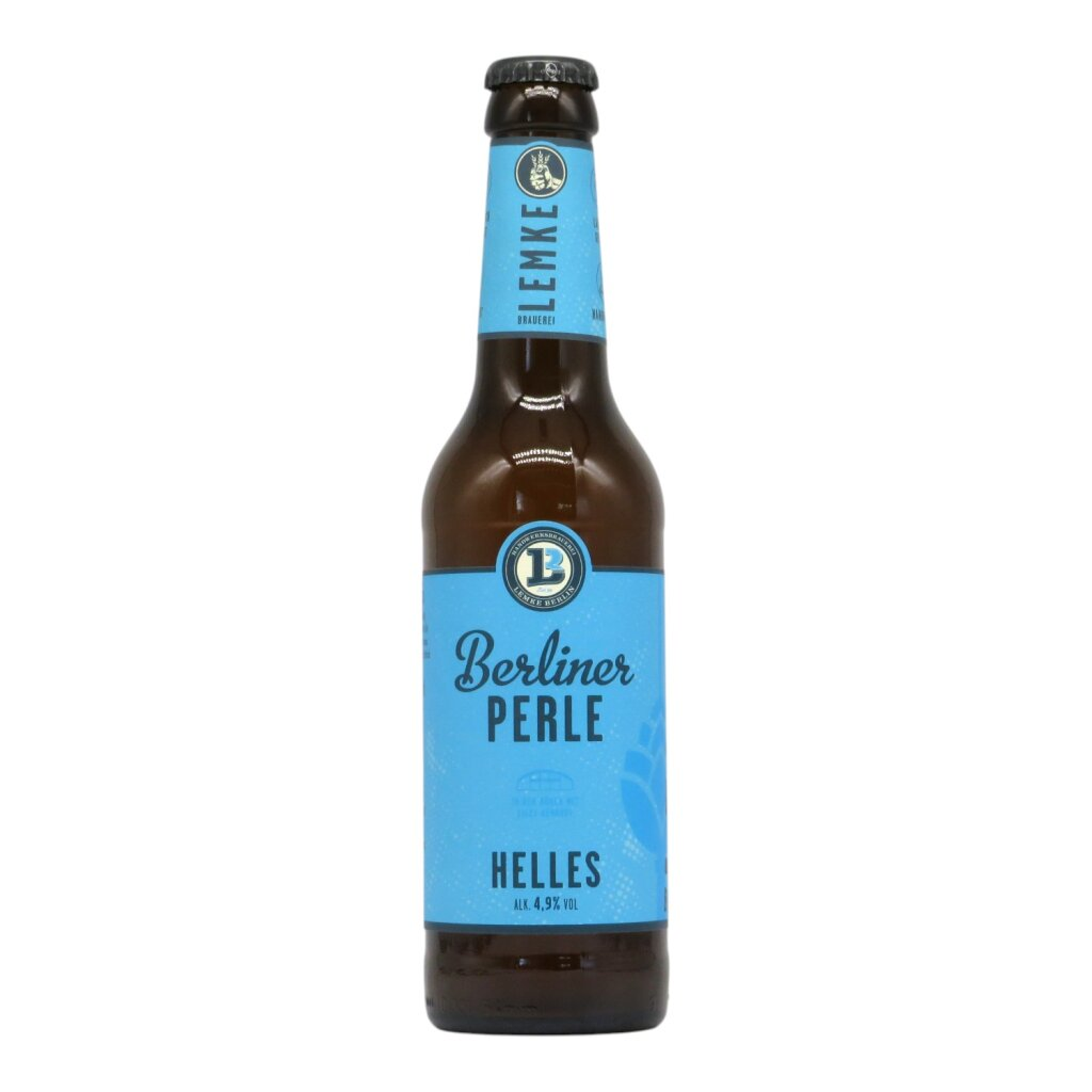 Lemke Berliner Perle Helles 0,33l 4.9% 0.33L, Beer