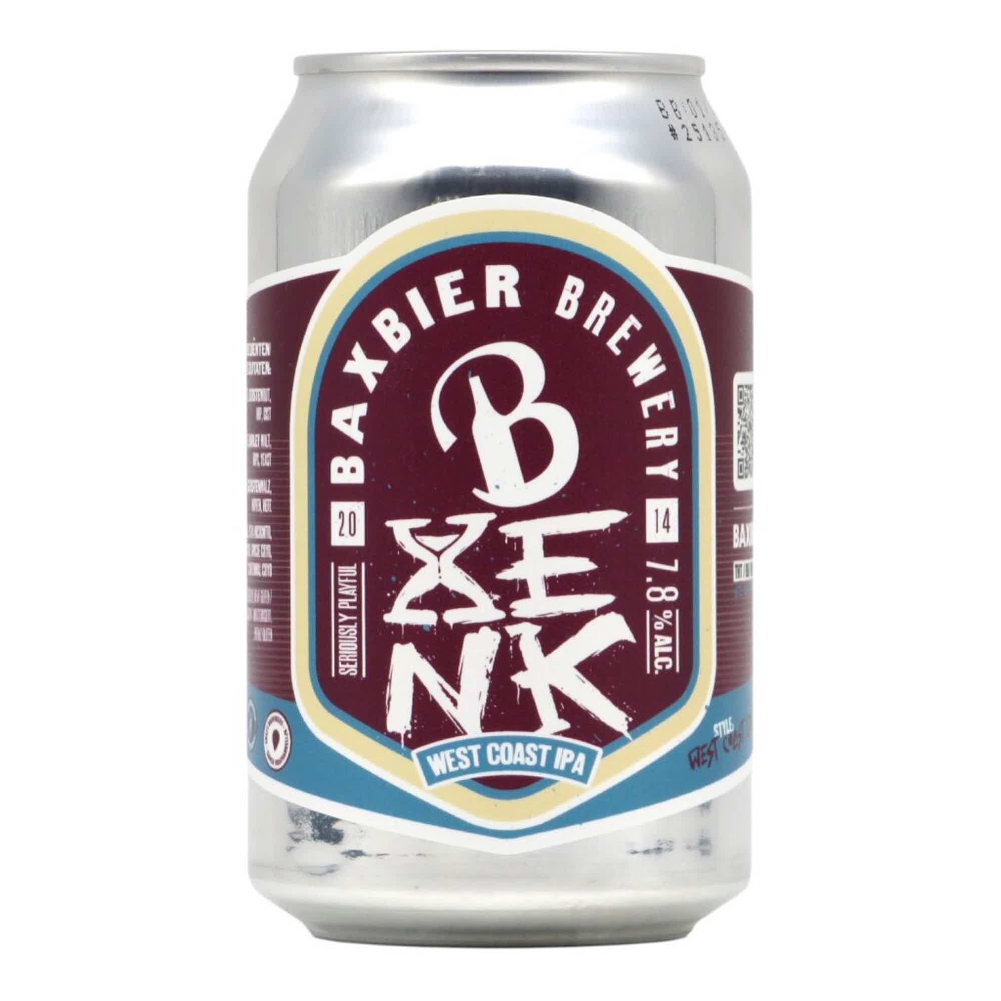 Baxbier Henk West Coast IPA 0,33l 7.8% 0.33L, Beer