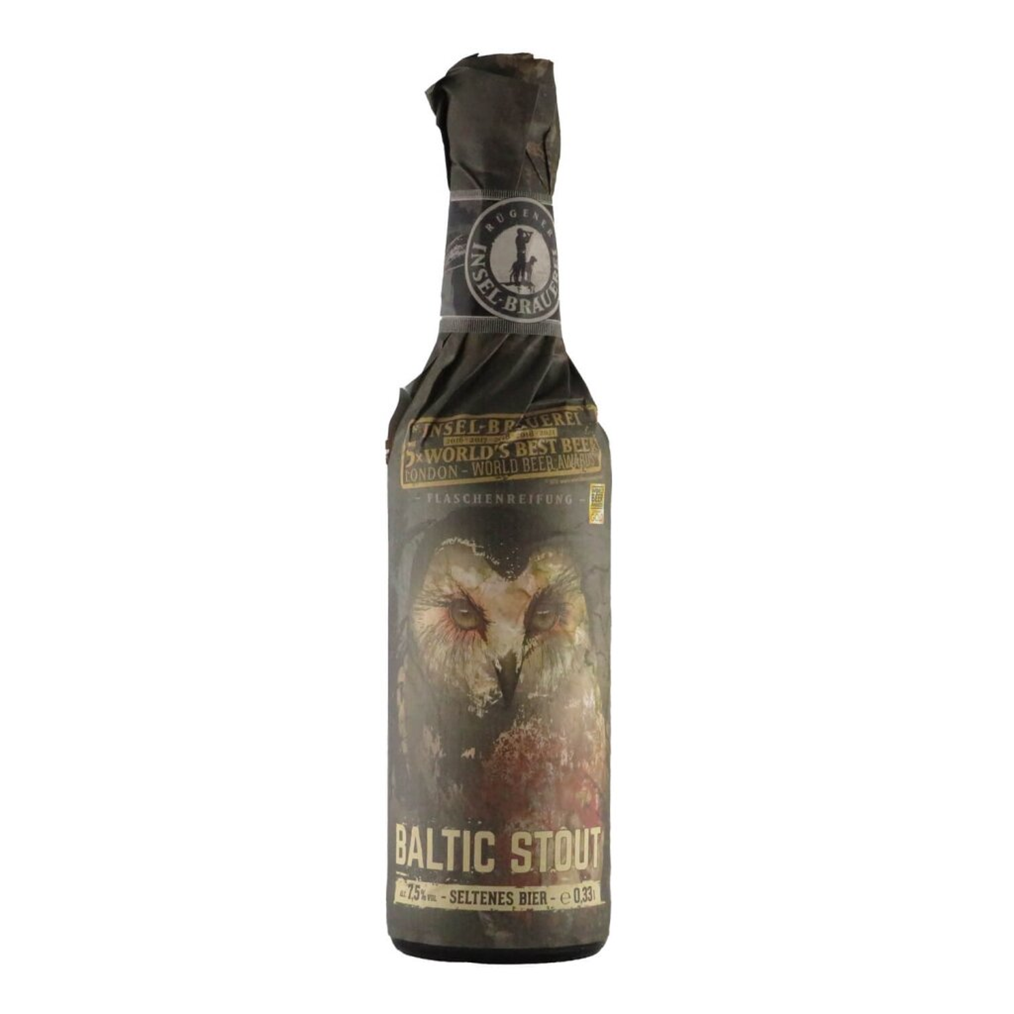 Insel-Brauerei Baltic Stout 0,33l 7.5% 0.33L, Beer