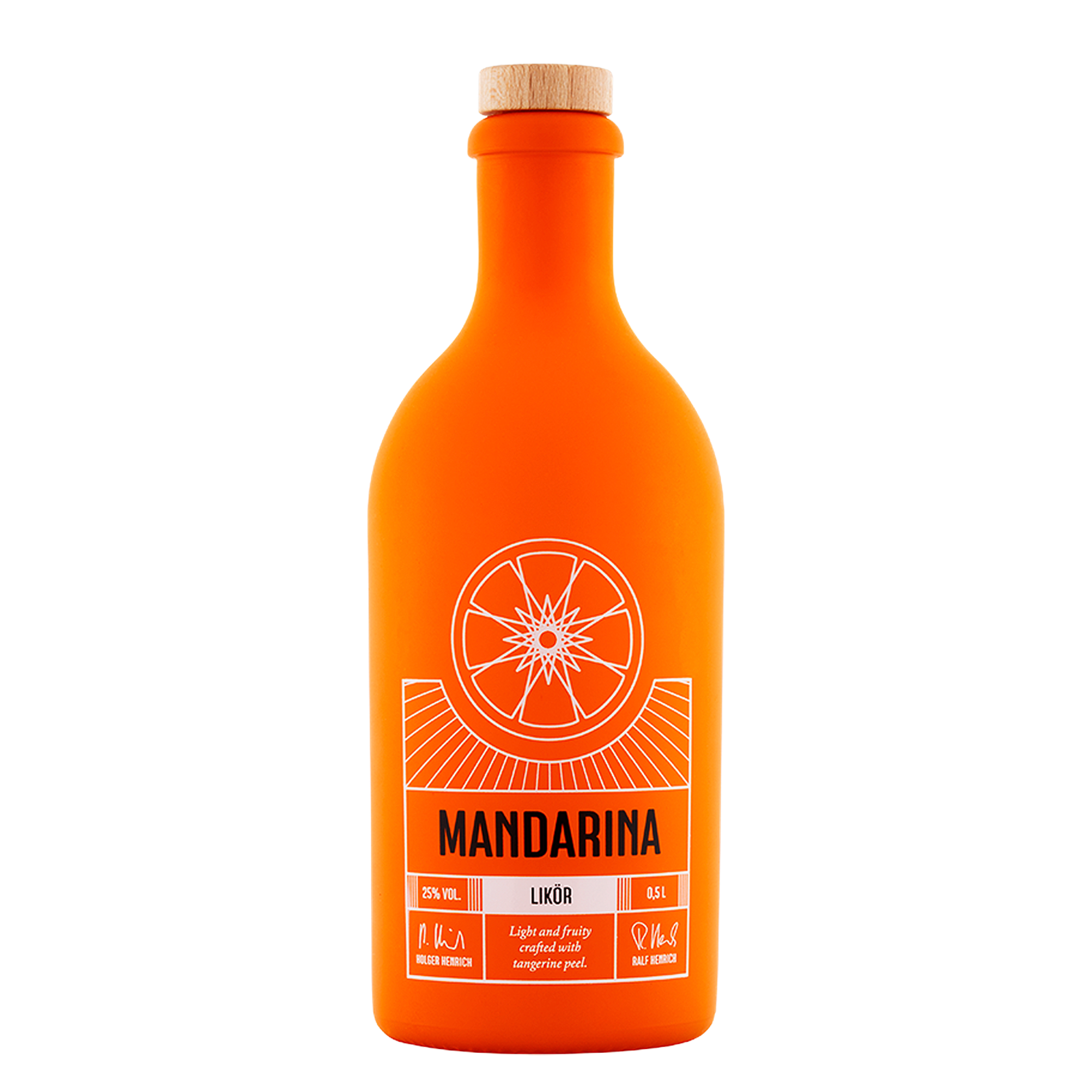 Brennerei Heinrich Mandarina Liqueur 25.0% 0.5L, Spirits