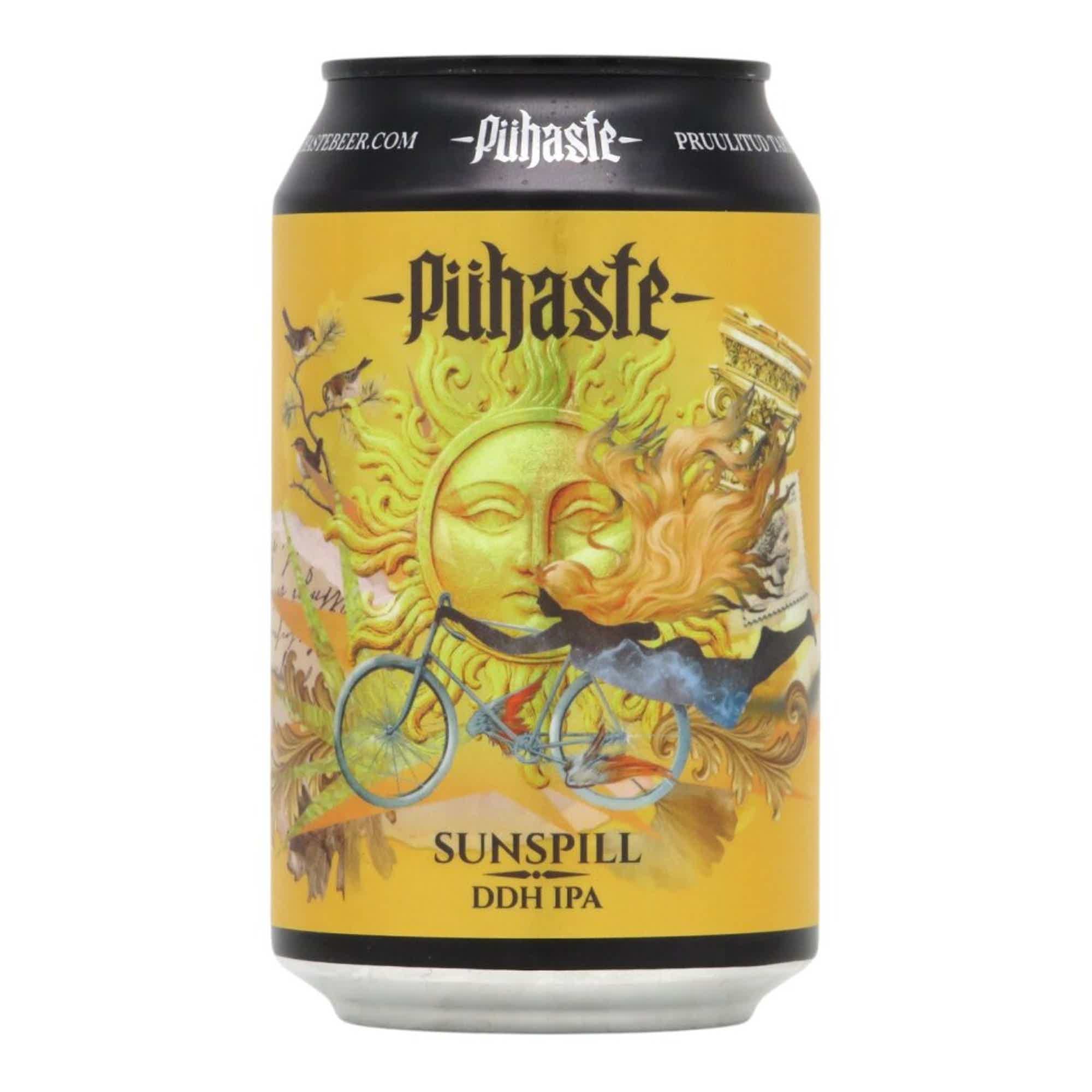Pühaste Sunspill Hazy IPA 0,33l 7.5% 0.33L, Beer