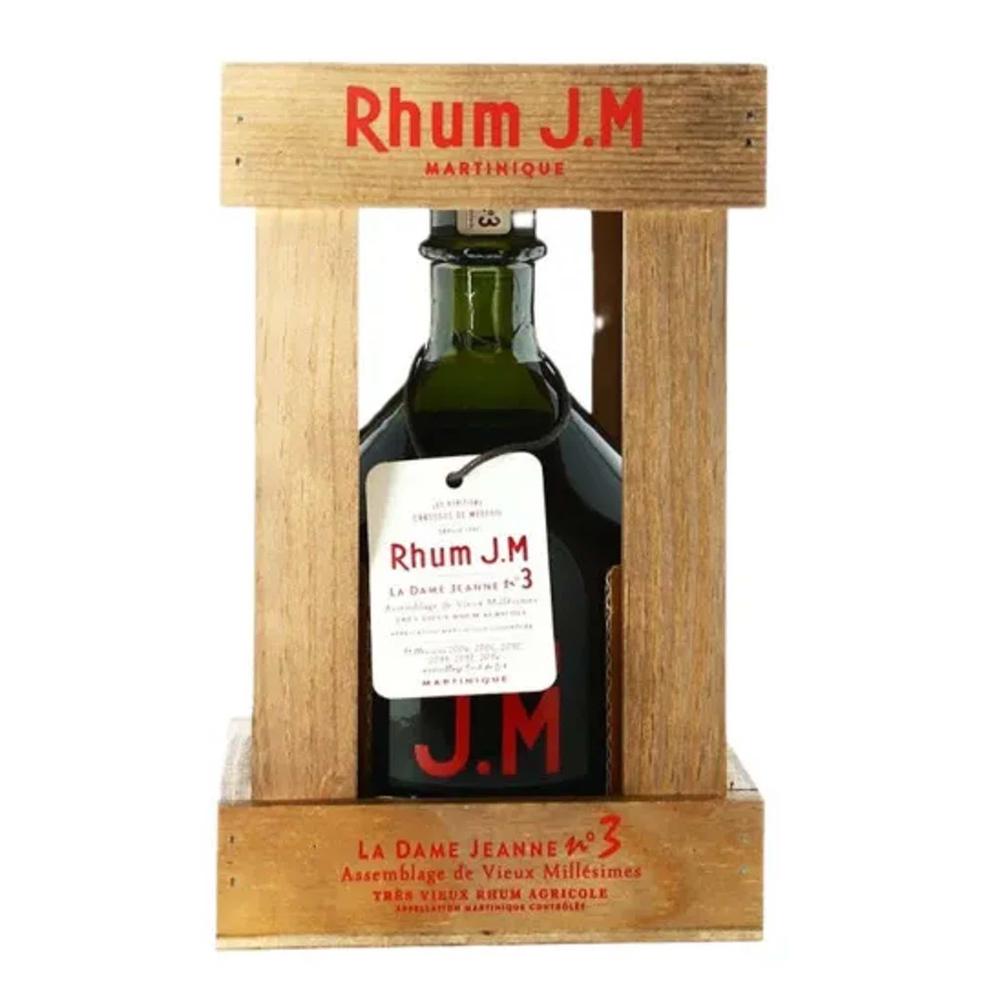 Rhum J.M Le Dame Jeanne no 3 45.7% 0.7L, Spirits