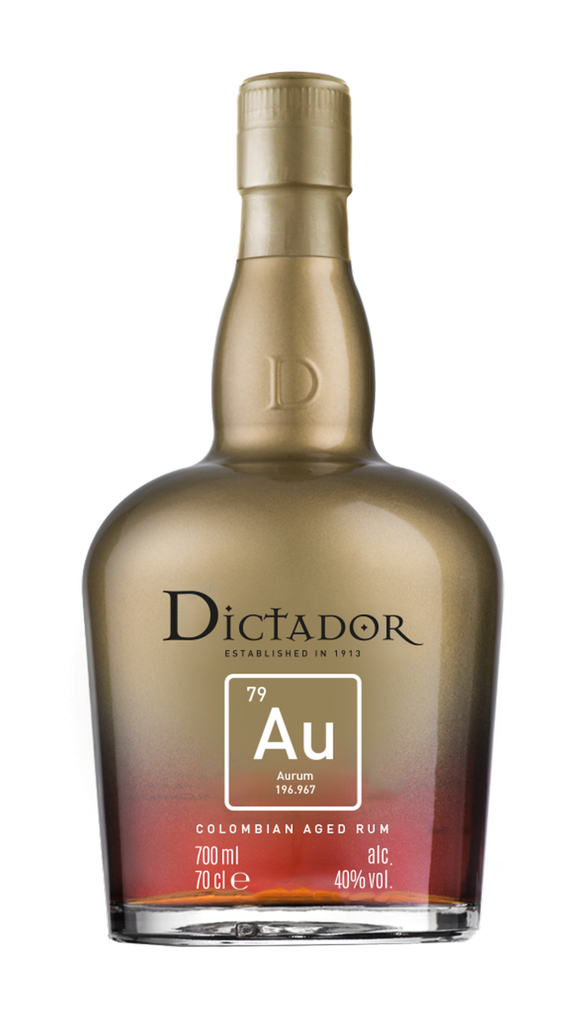 Rum Dictador Aurum 40.0% 0.7L, Spirits