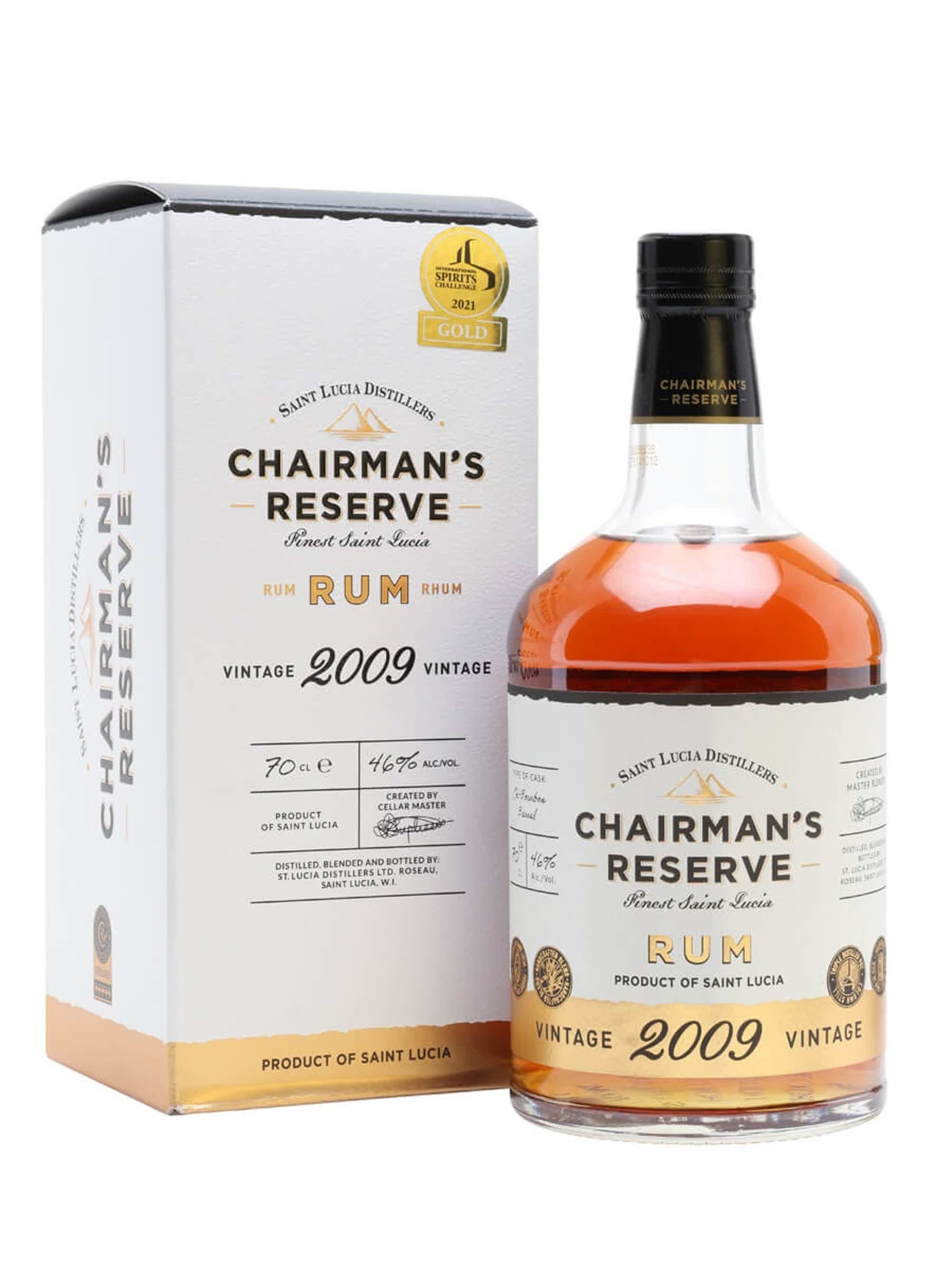 Chairman's Reserve Vintage 2009 46.0% 0.7L, Spirits