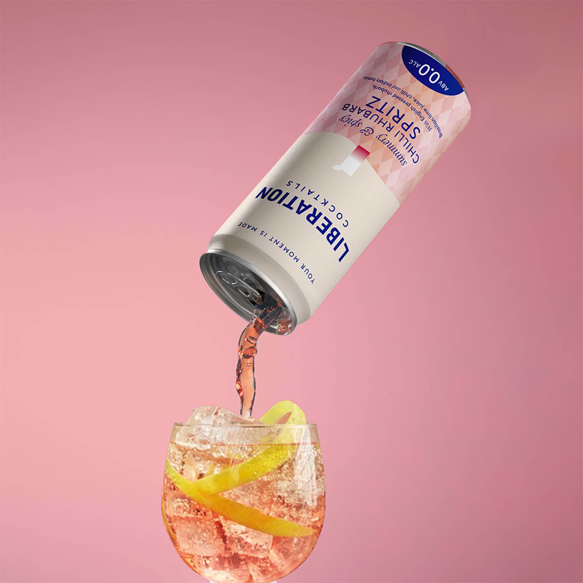 Chilli Rhubarb Spritz 0.0% 12 Can Pack: Chilli Rhubarb Spritz