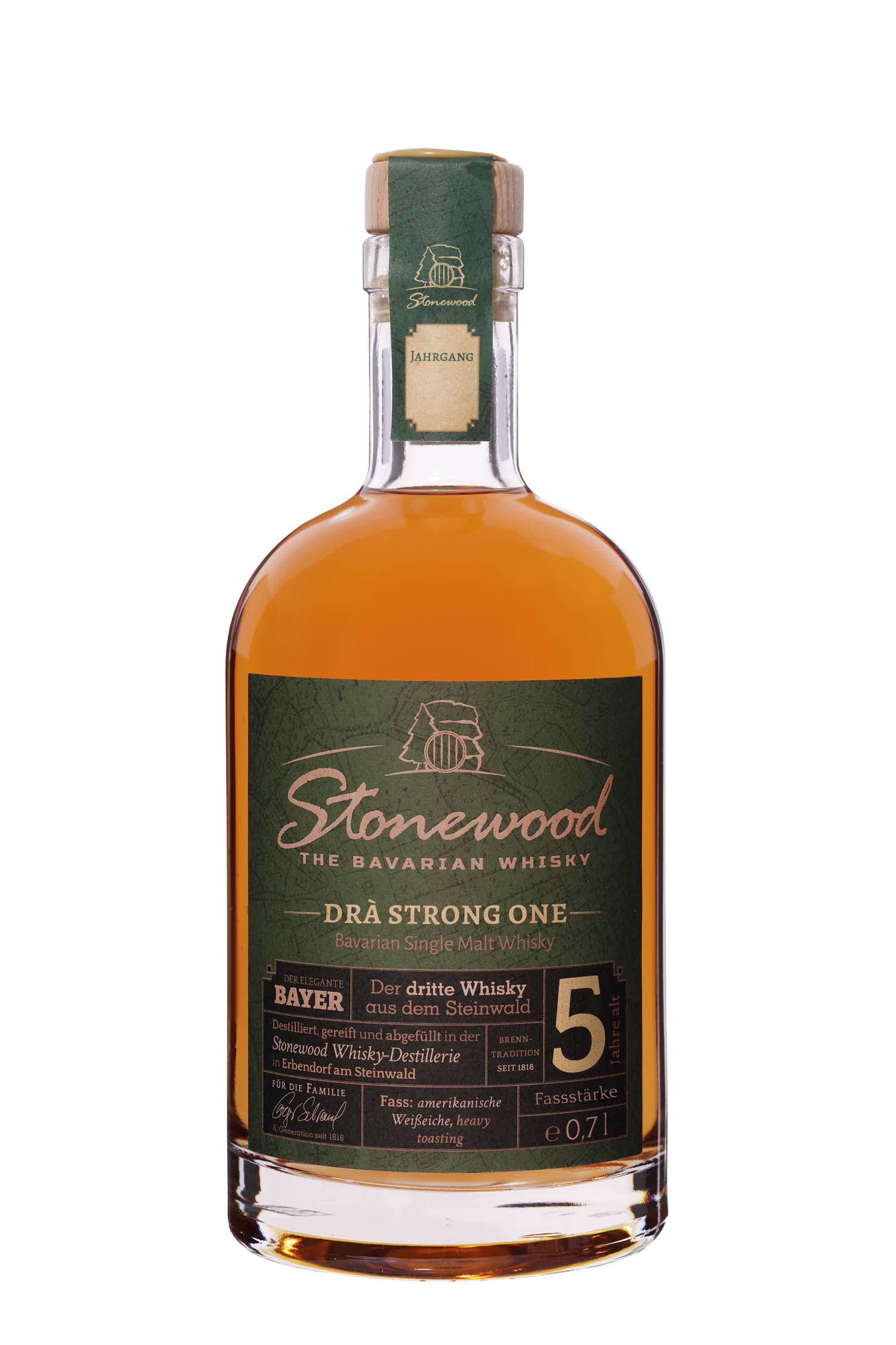 Stonewood Drà Strong One - 0,7 l - Single Malt Whisky - 5 years 48.9% 0.7L, Spirits