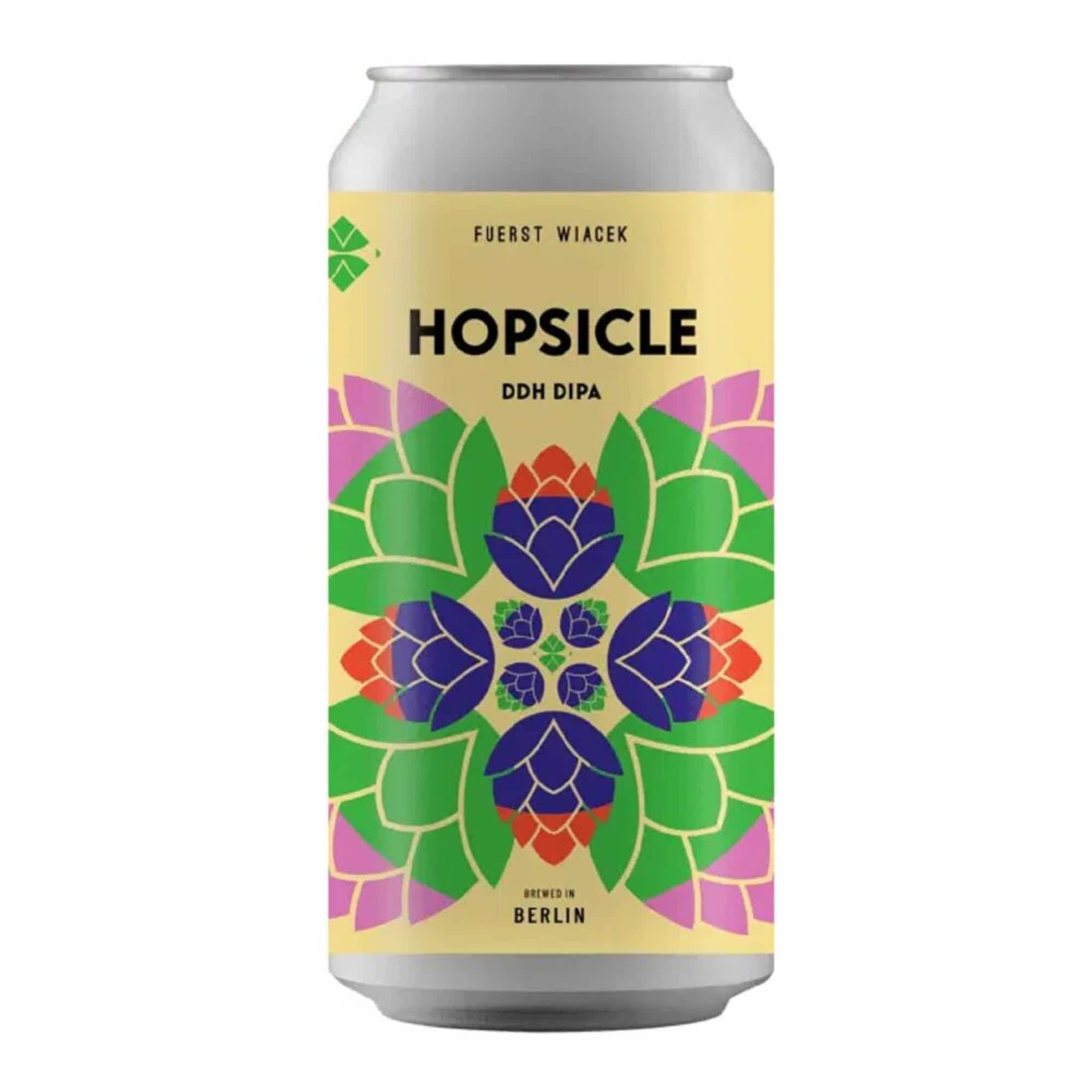 Fuerst Wiacek x Verdant Hopsircle DDH Double IPA (NEW BATCH 26) 0,44l 8.0% 0.44L, Beer