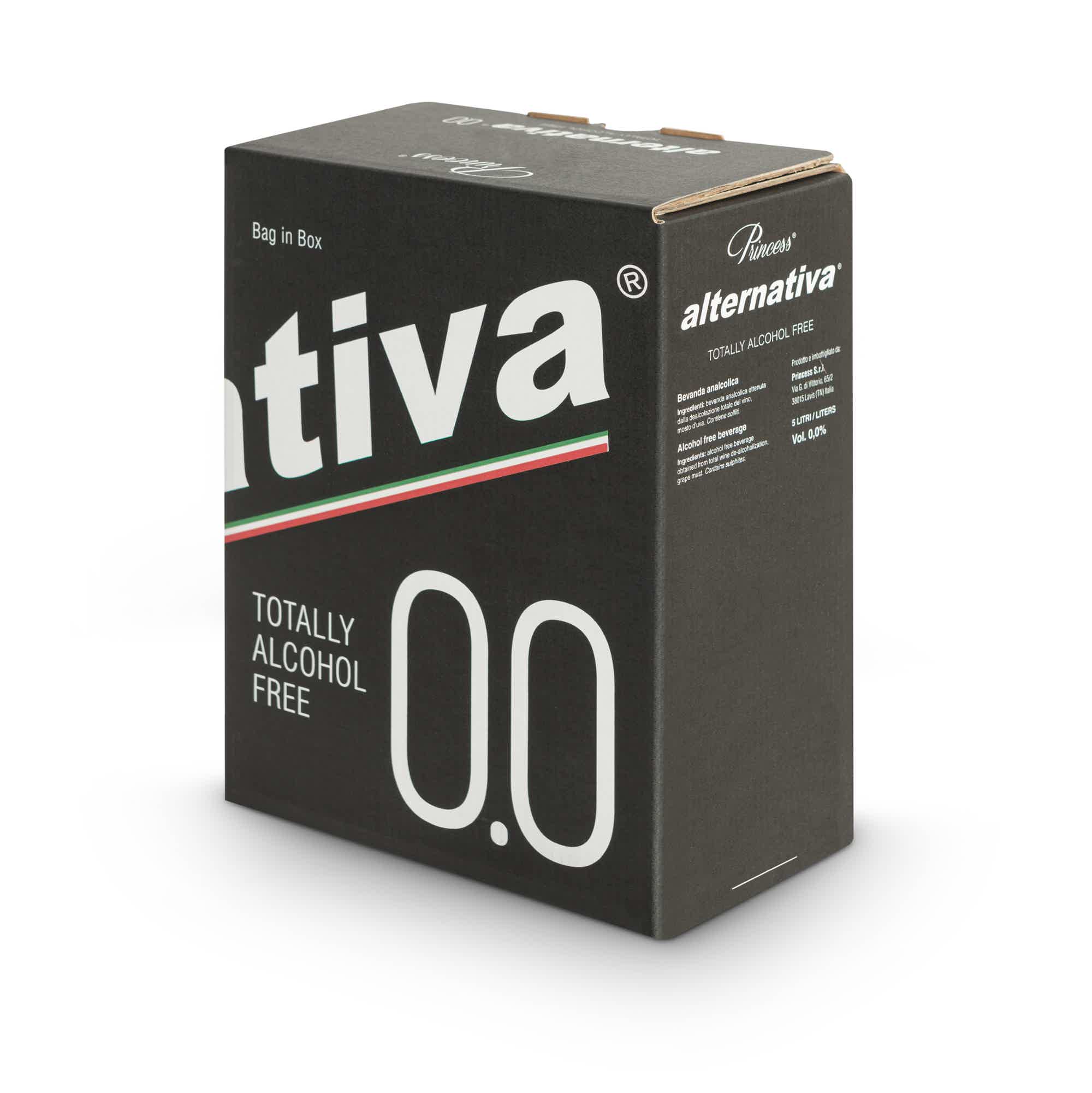 Nolo Collective - Princess Alternativa Red - bag in box 0.0% 5.0L, Non alcohol