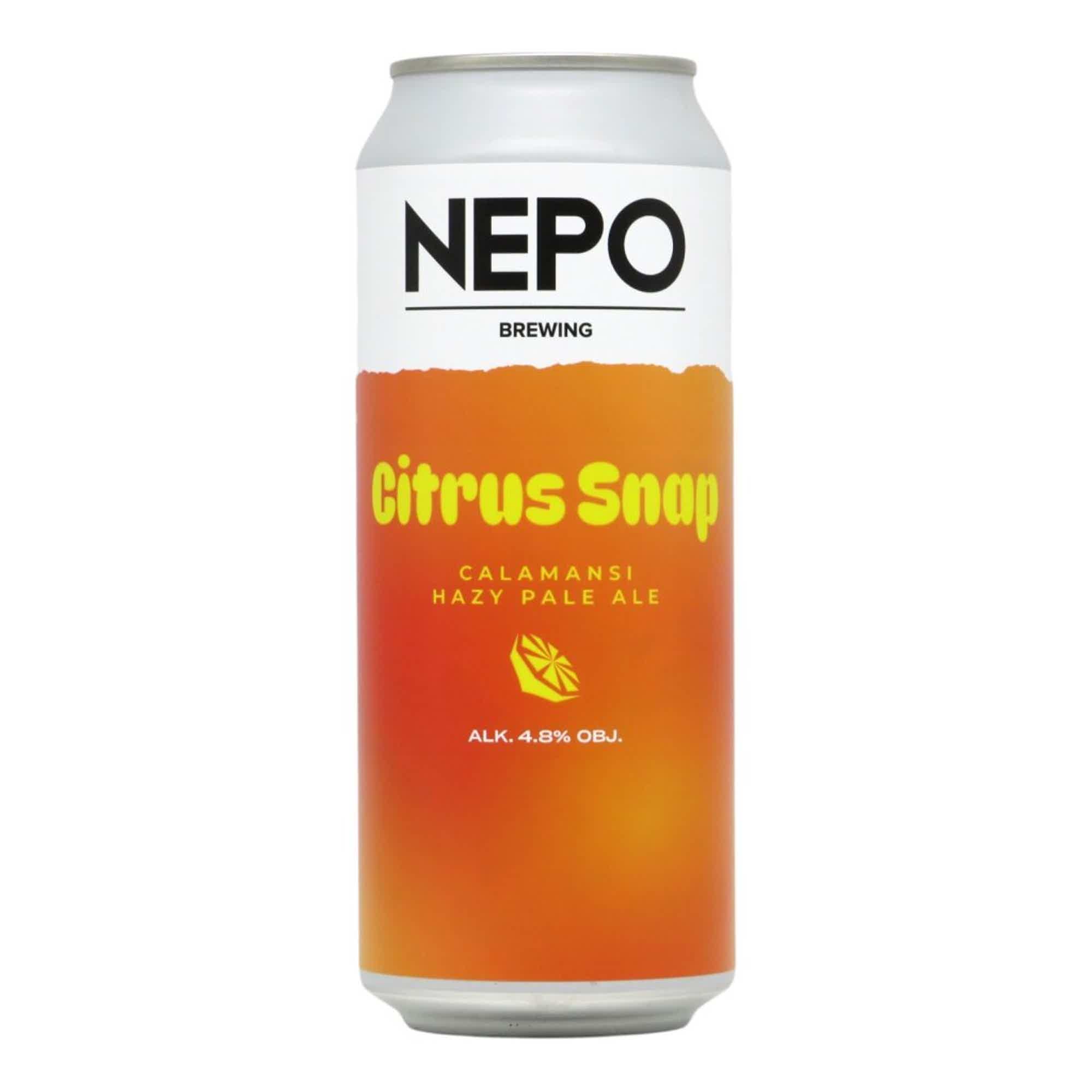 Nepomucen Citrus Snap Calamansi Hazy Pale Ale 0,5l 4.8% 0.5L, Beer