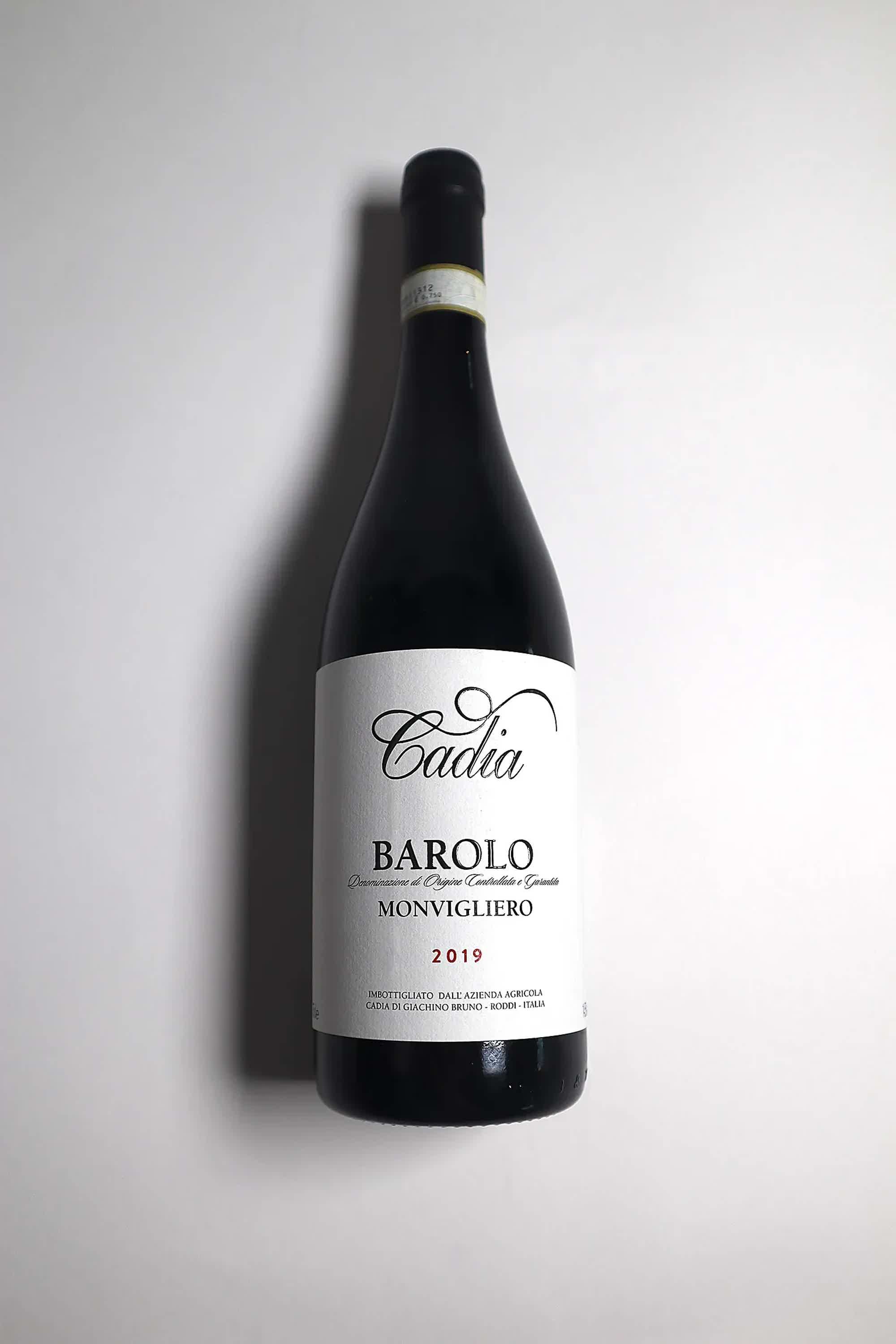 Cadia Barolo Monvigliero DOCG 2019 14.5% 0.75L, Wine
