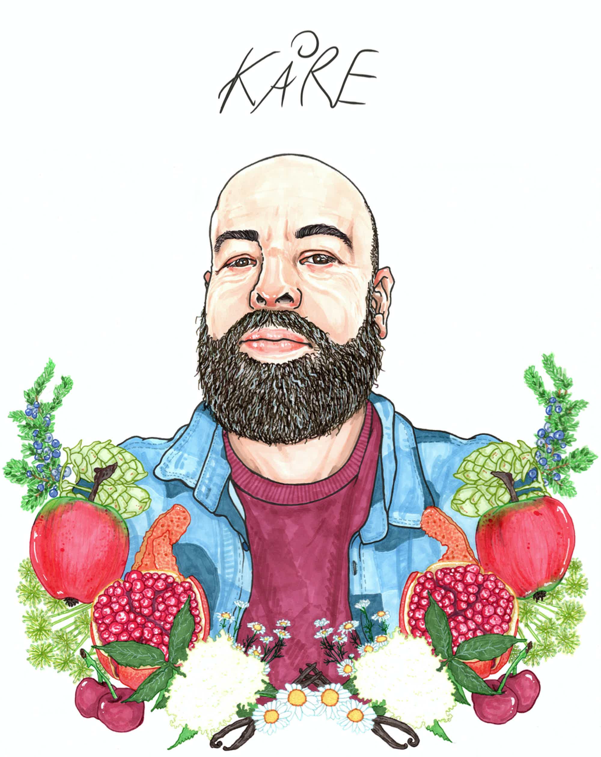 KÅRE, Single Malt Whisky, 50 cl. 55.1% 0.5L, Spirits