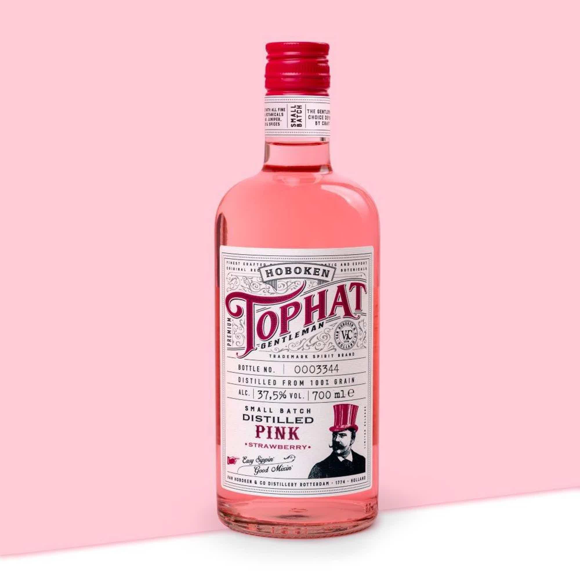 Tophat Pink Gin - Strawberry 3.75% 0.7L, Spirits
