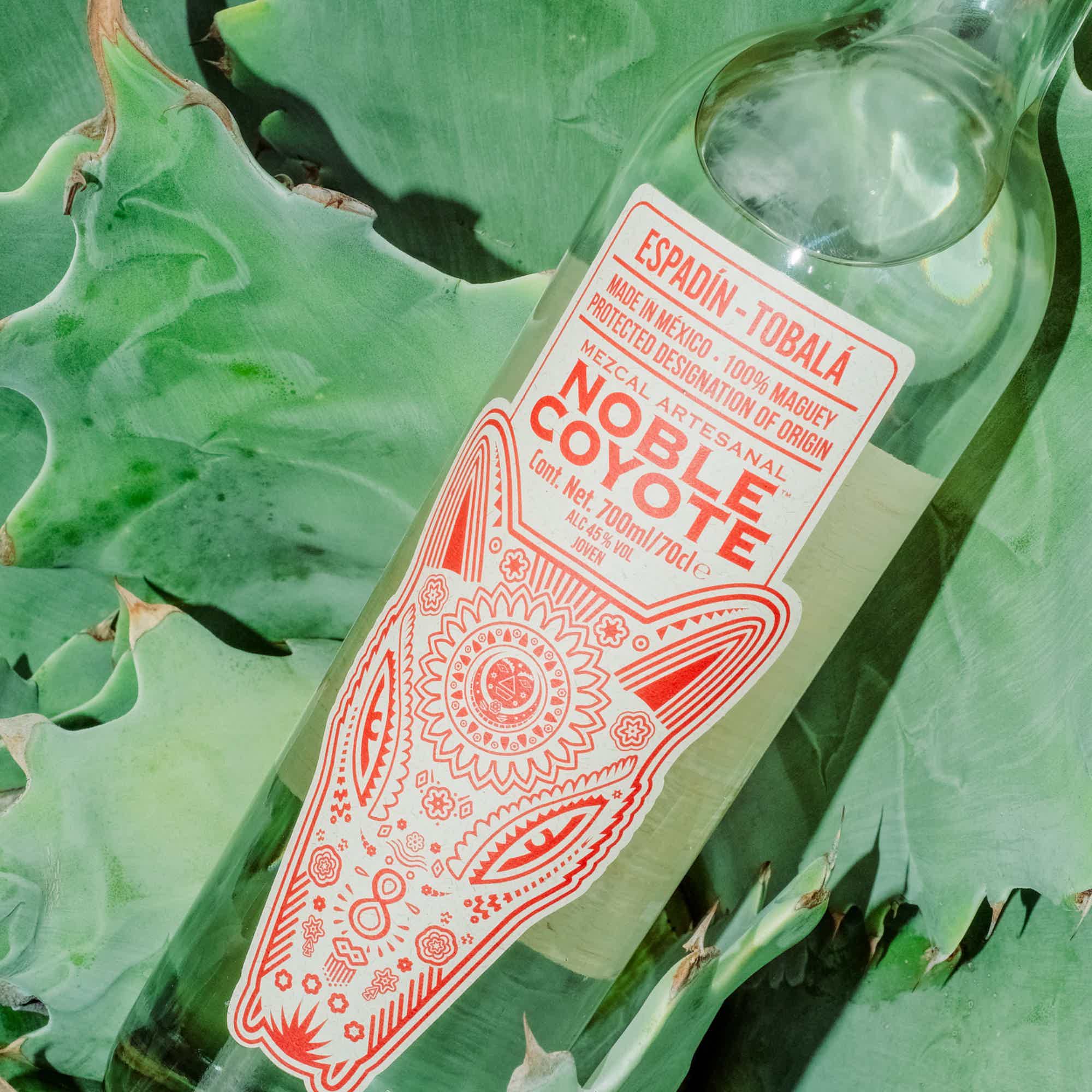 Mezcal Noble Coyote | Espadín-Tobalá | 70cl 45% vol 45.0% 0.7L, Spirits