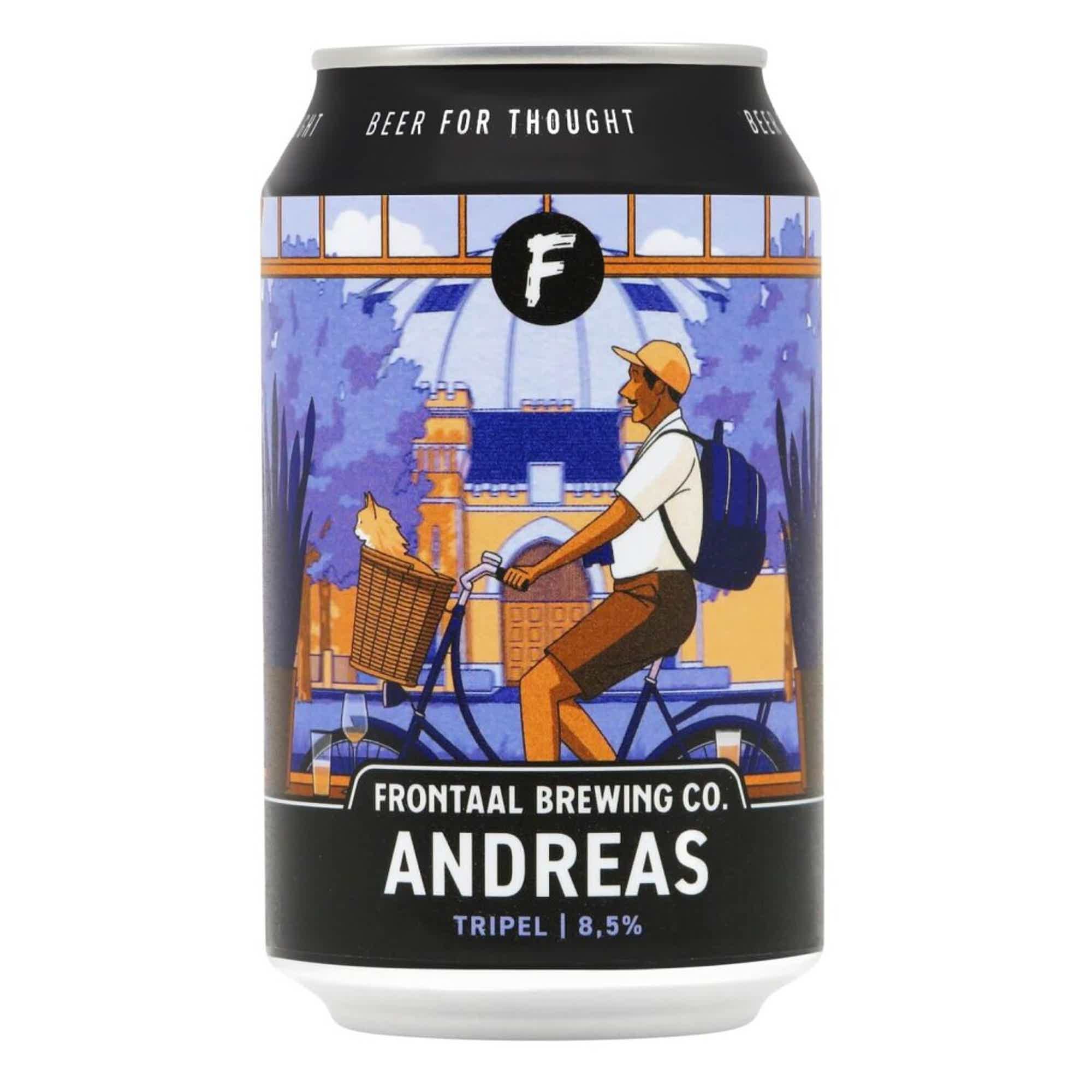 Frontaal Andreas Tripel 0,33l 8.5% 0.33L, Beer