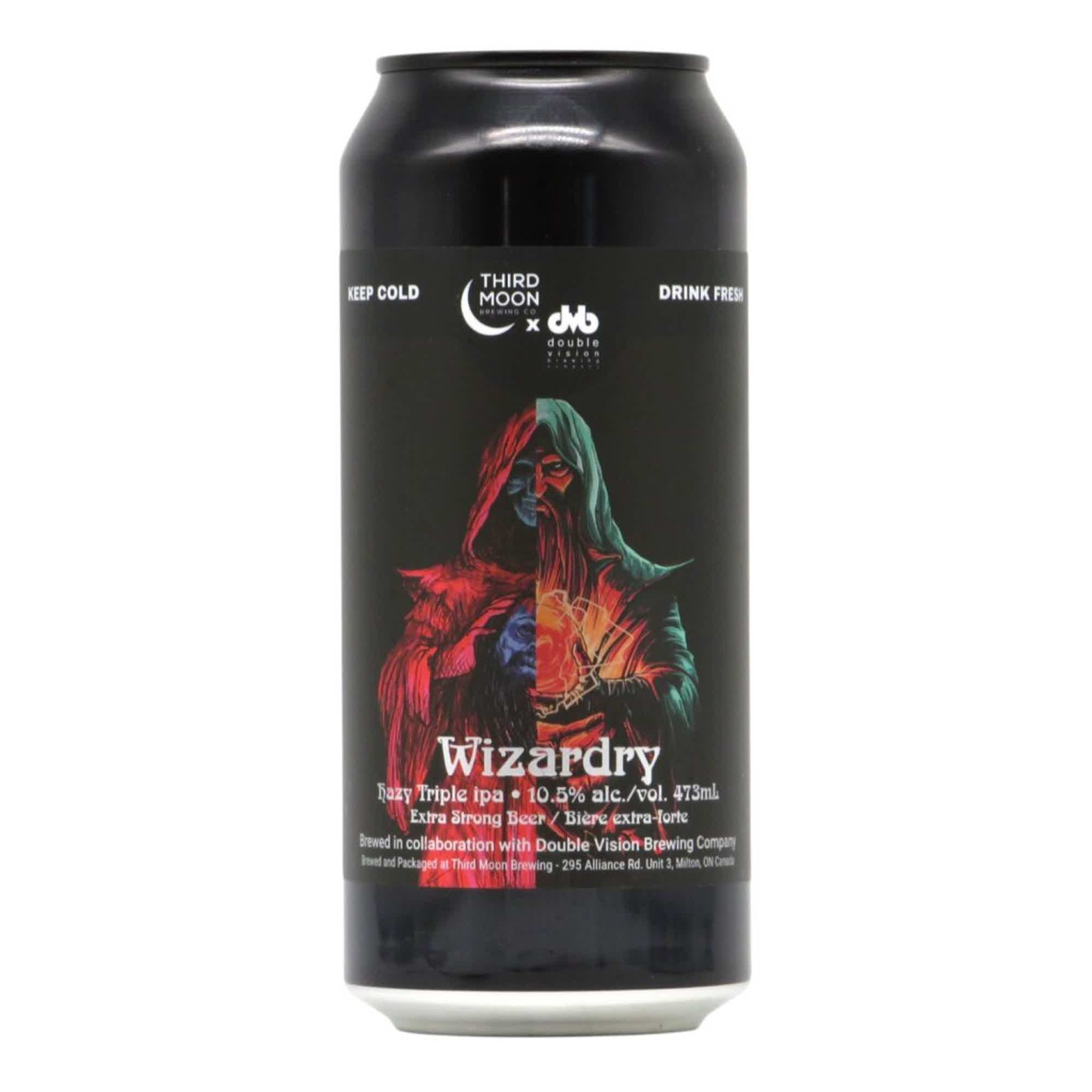 Third Moon/Double Vision Wizardry Triple New England IPA 0,473l 10.5% 0.473L, Beer