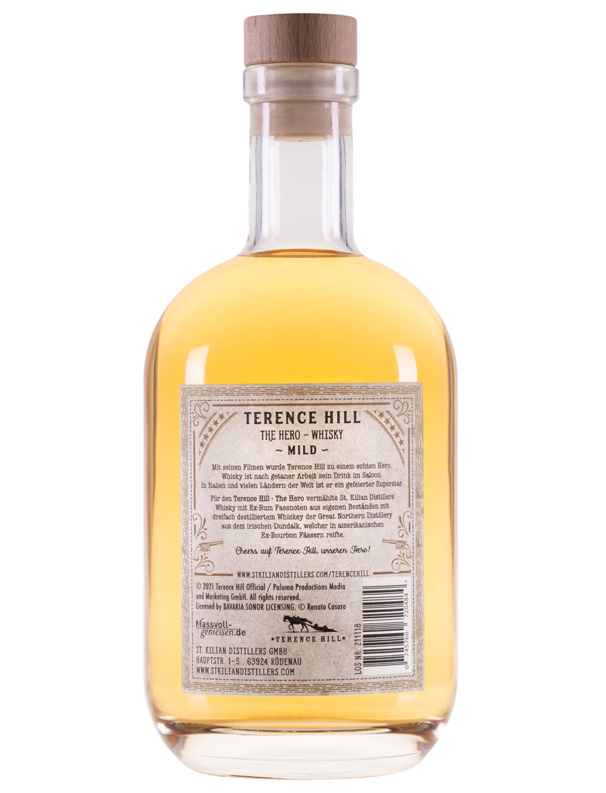 Terence Hill - The Hero - Whisky 46.0% 0.7L, Spirits